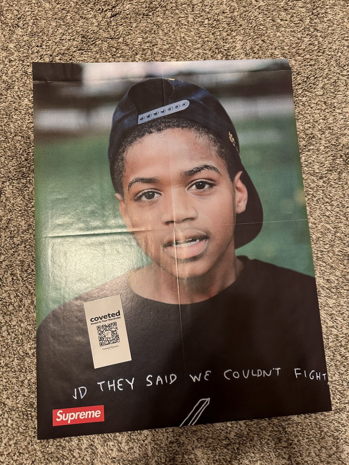 Supreme Supreme Thrasher Magazine Tyshawn Jones Poster Rare | Grailed