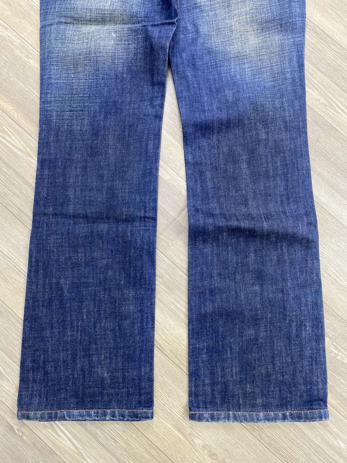 Versace Vintage Versace Washed Bootcut Flared Jeans Italian Designer Size US 31 - 13 Thumbnail