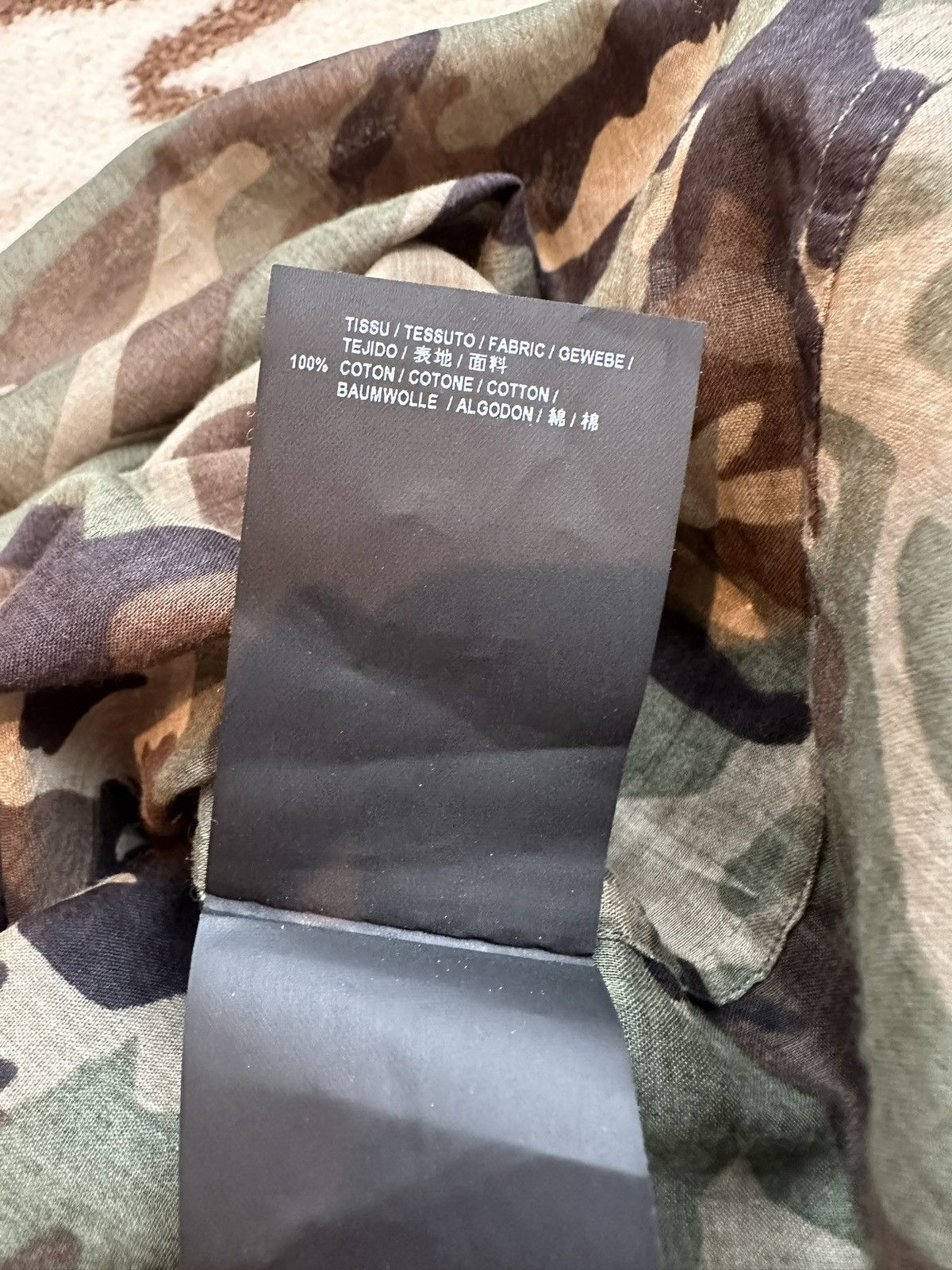 Saint Laurent Paris SS16 Saint Laurent camouflage camo shirt 😍 38 Size US M / EU 48-50 / 2 - 20 Thumbnail