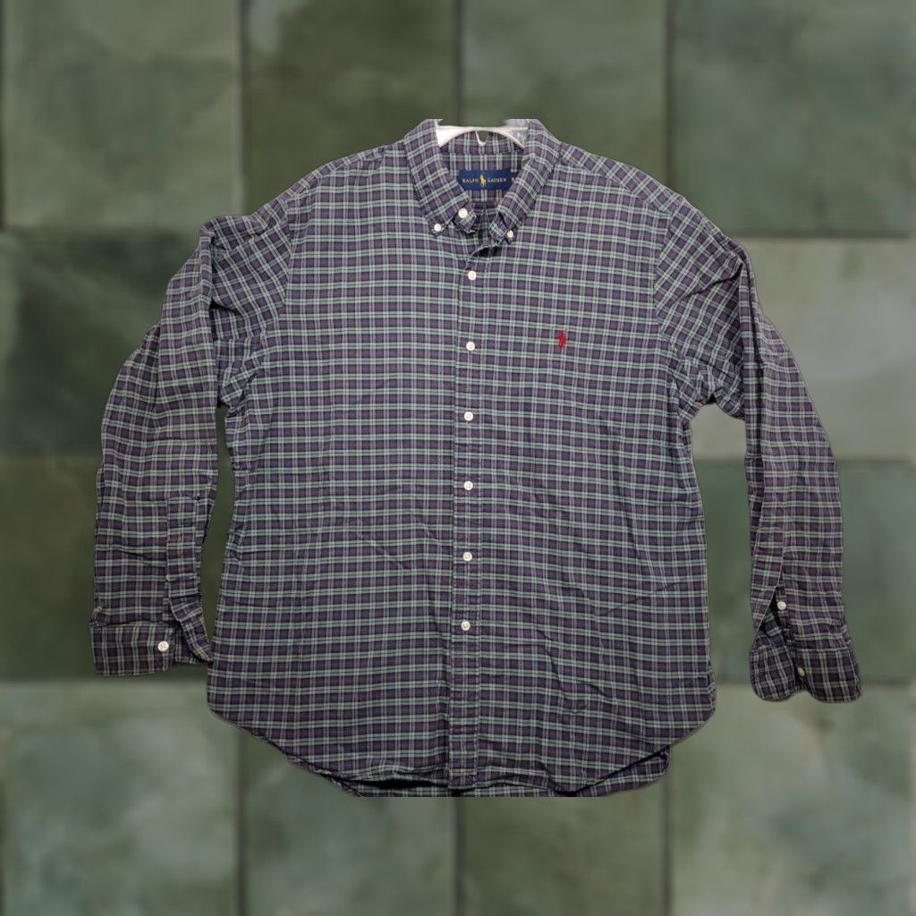 Ralph Lauren Ralph Lauren Mens X Long Sleeve Button Up Shirt Size US XL / EU 56 / 4 - 1 Thumbnail