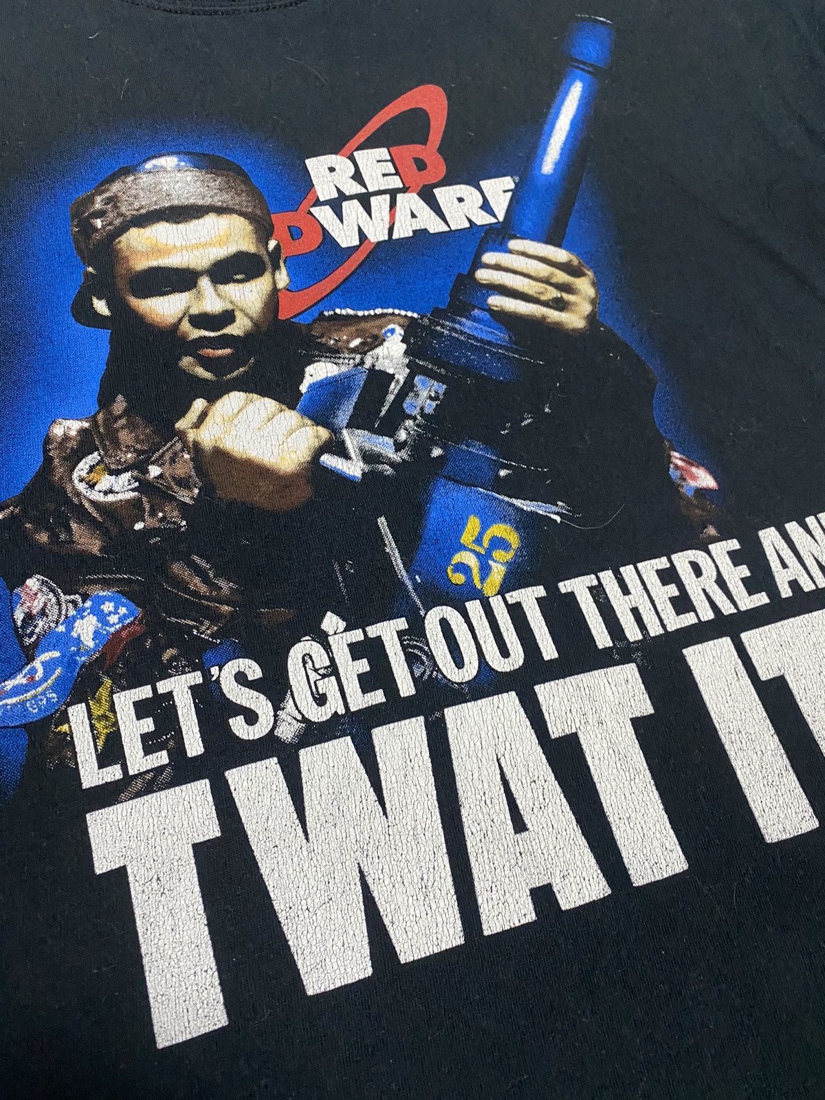 Vintage Vintage Red Dwarf Lets Twat shirt 10th anniversary Size XL Size US XL / EU 56 / 4 - 5 Thumbnail