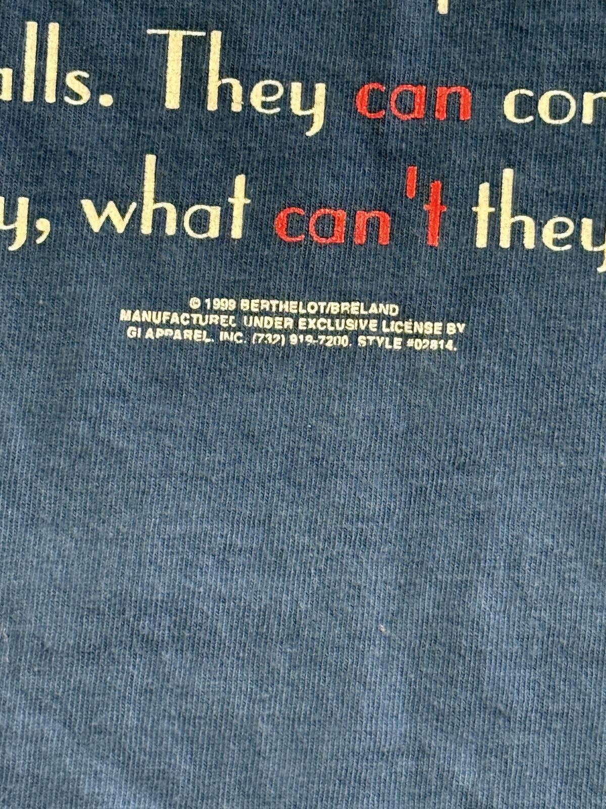 Delta Vintage 90s Policemen T-shirt Really What Cant They Do XL Size US XL / EU 56 / 4 - 7 Thumbnail