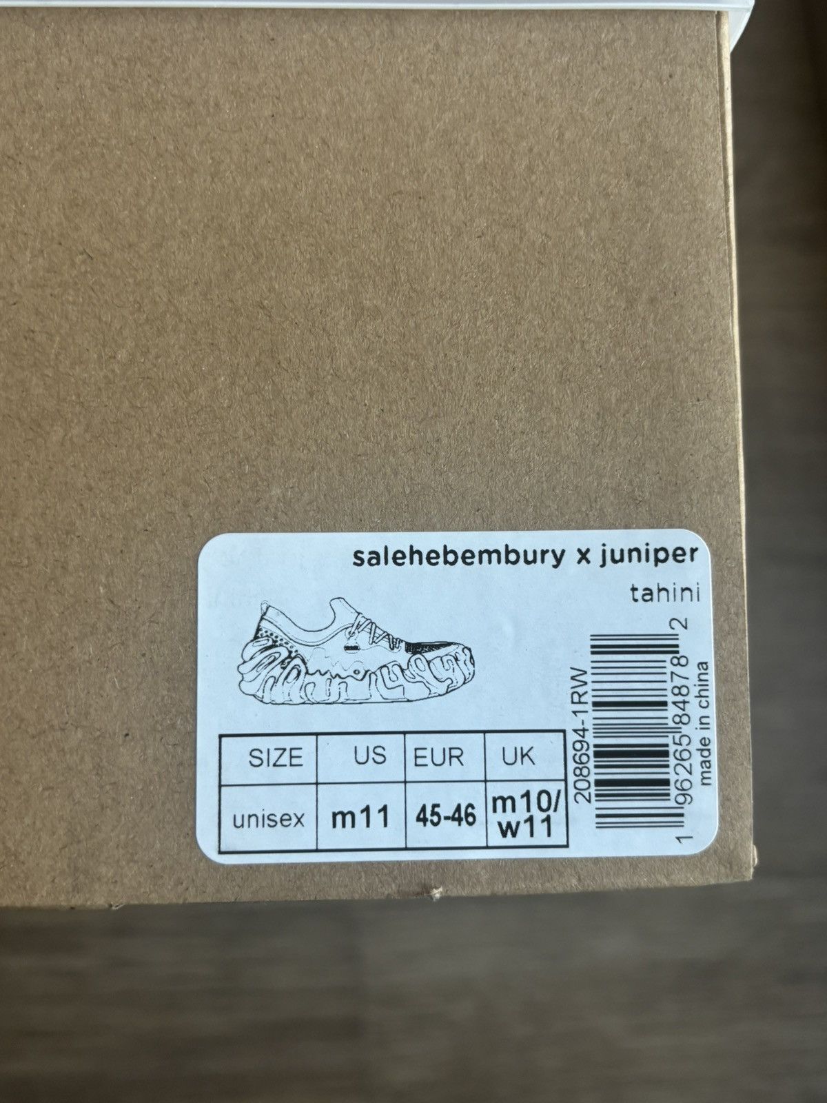 Crocs × Salehe Bembury Salehebembury x Juniper Tahini Crocs Size US 11 / EU 44 - 8 Thumbnail