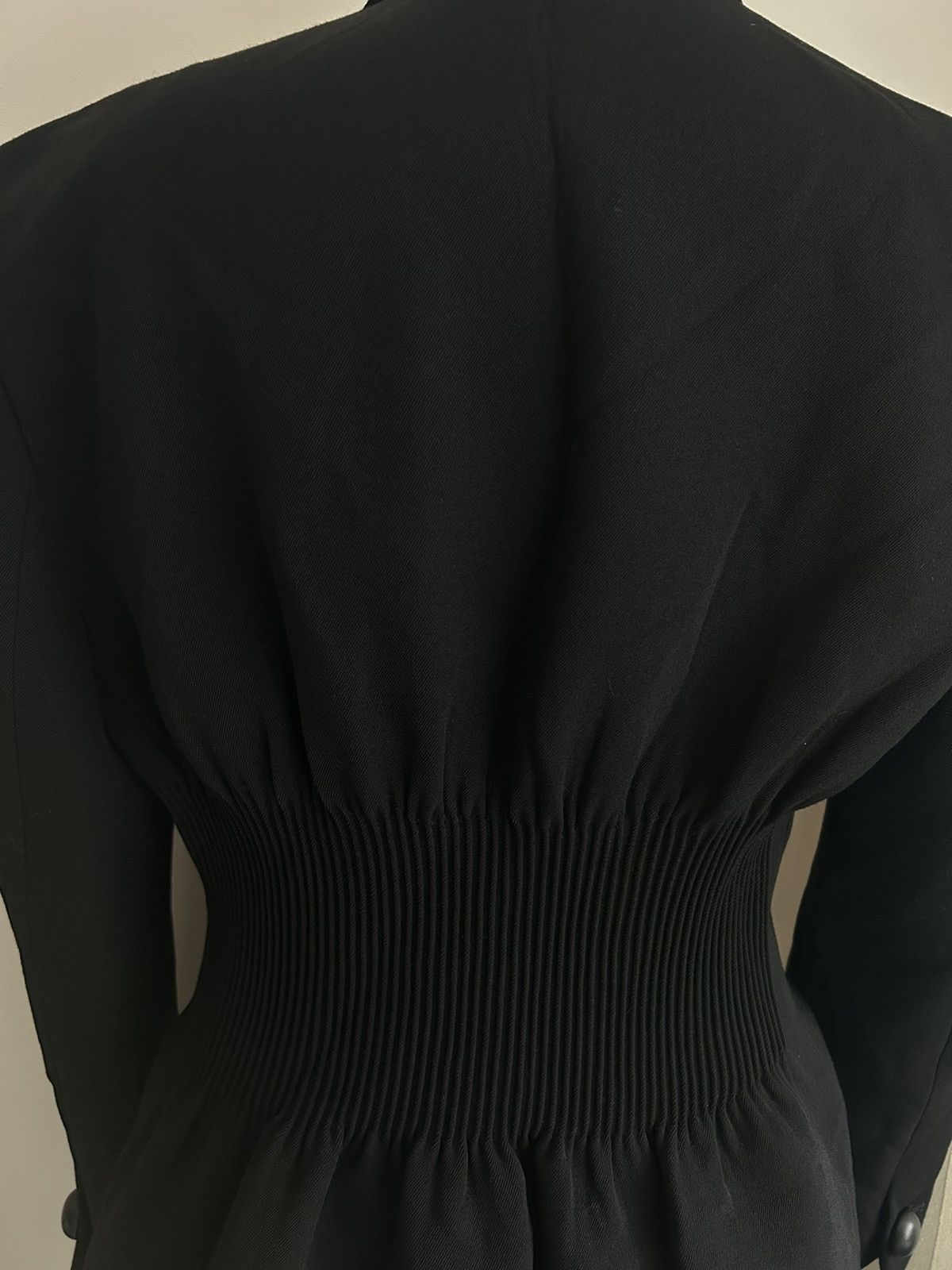 Tod's black blazer jacket suit Tod’s wool Size L / US 10 / IT 46 - 7 Thumbnail