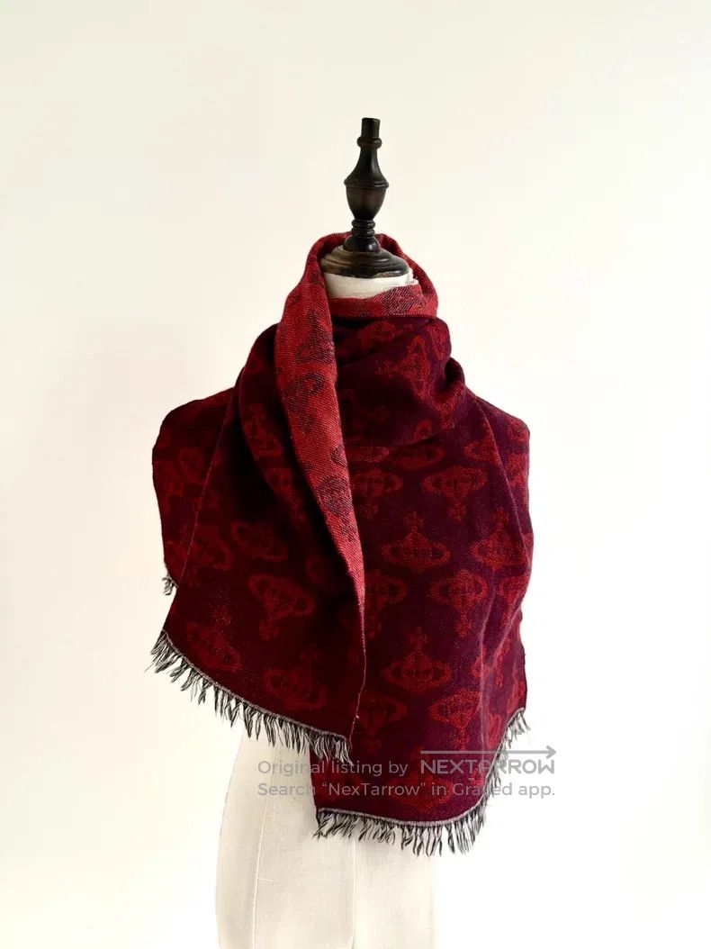 Vivienne Westwood Vivienne Westwood Vintage red double-sided printed Saturn Size ONE SIZE - 5 Thumbnail