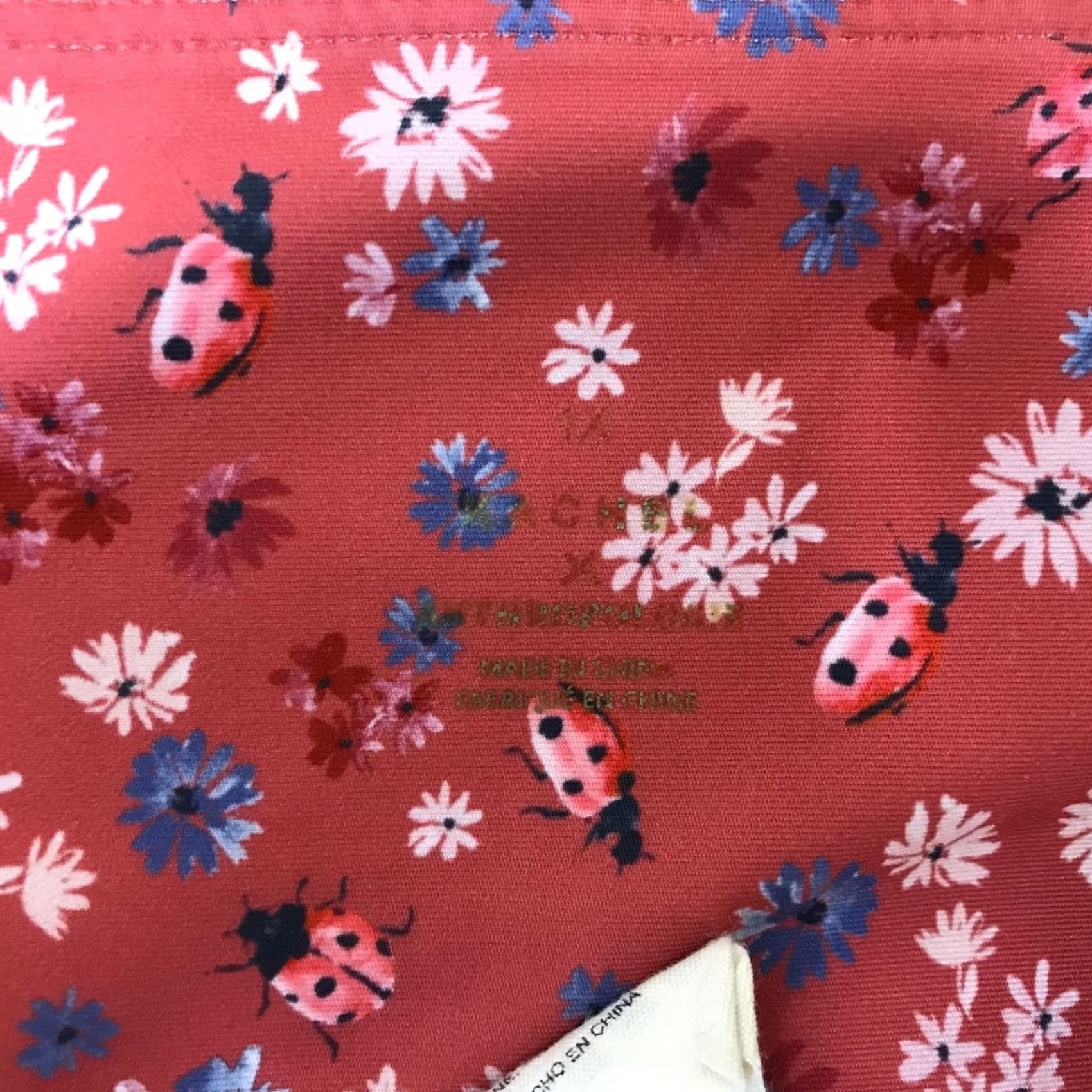 Vintage ANTHROPOLOGIE KACHEL WOMEN'S 1X LEGGINGS RED/BLUE FLORAL PLUS FITTED PANTS Size 40" / US 18 - 7 Thumbnail