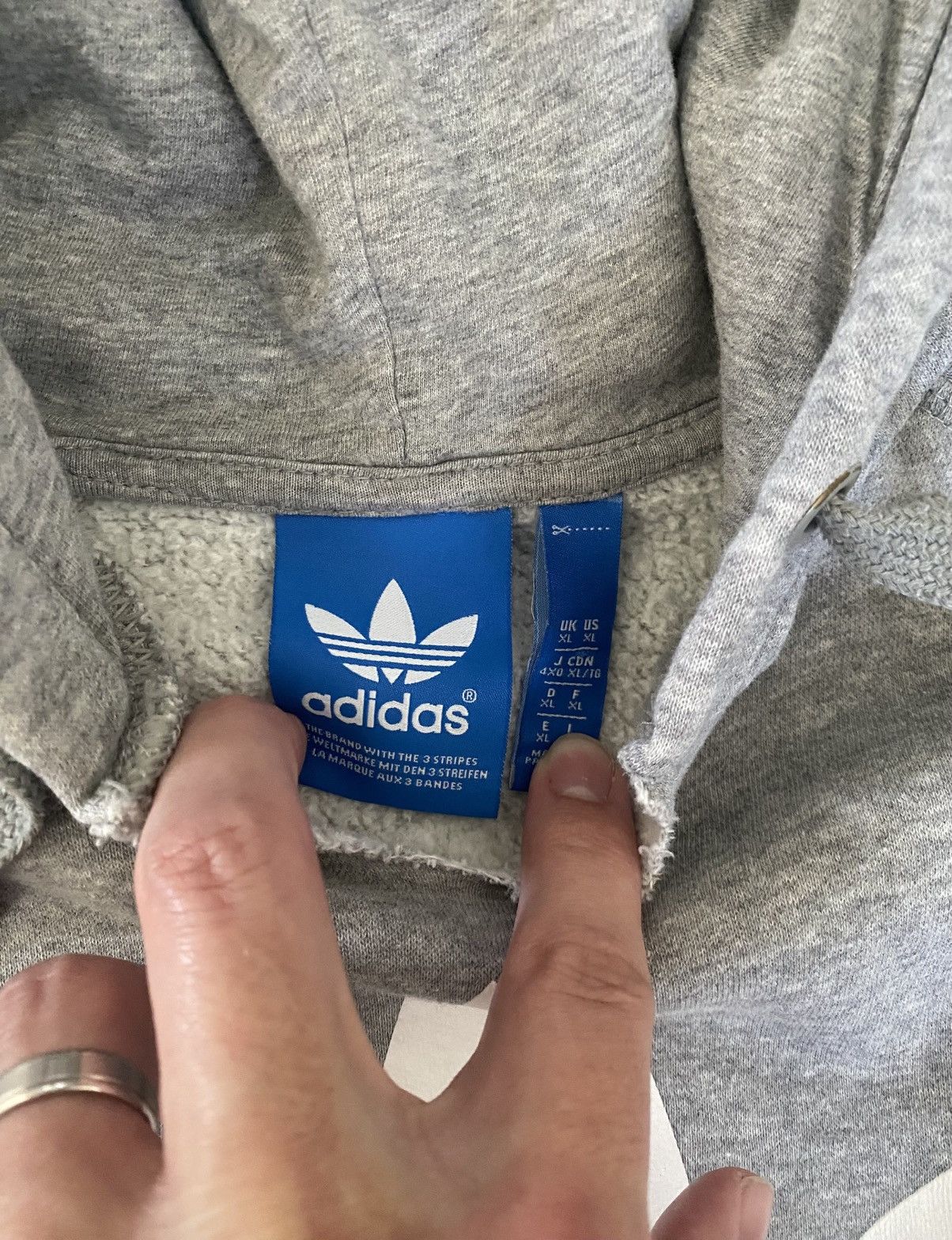 Adidas Adidas Original Hoodie Size US XL / EU 56 / 4 - 4 Thumbnail