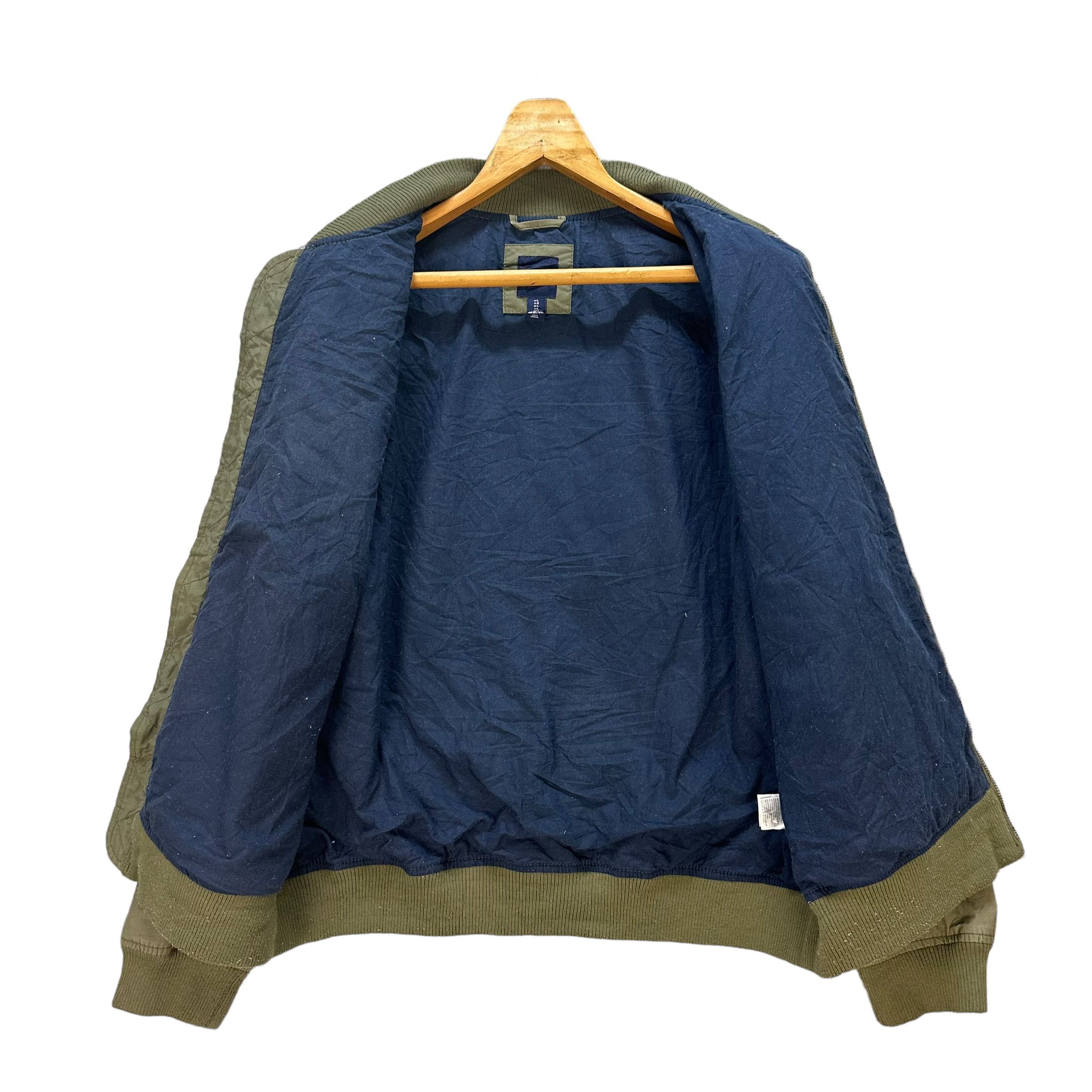 Gap Gap Olive Green Bomber Jacket #A2-0039 Size US L / EU 52-54 / 3 - 7 Thumbnail