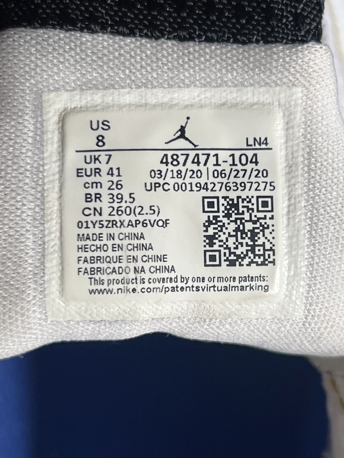 Jordan Brand Air Jordan 14 Retro ‘Hyper Royal’ Size US 8 / EU 41 - 7 Thumbnail