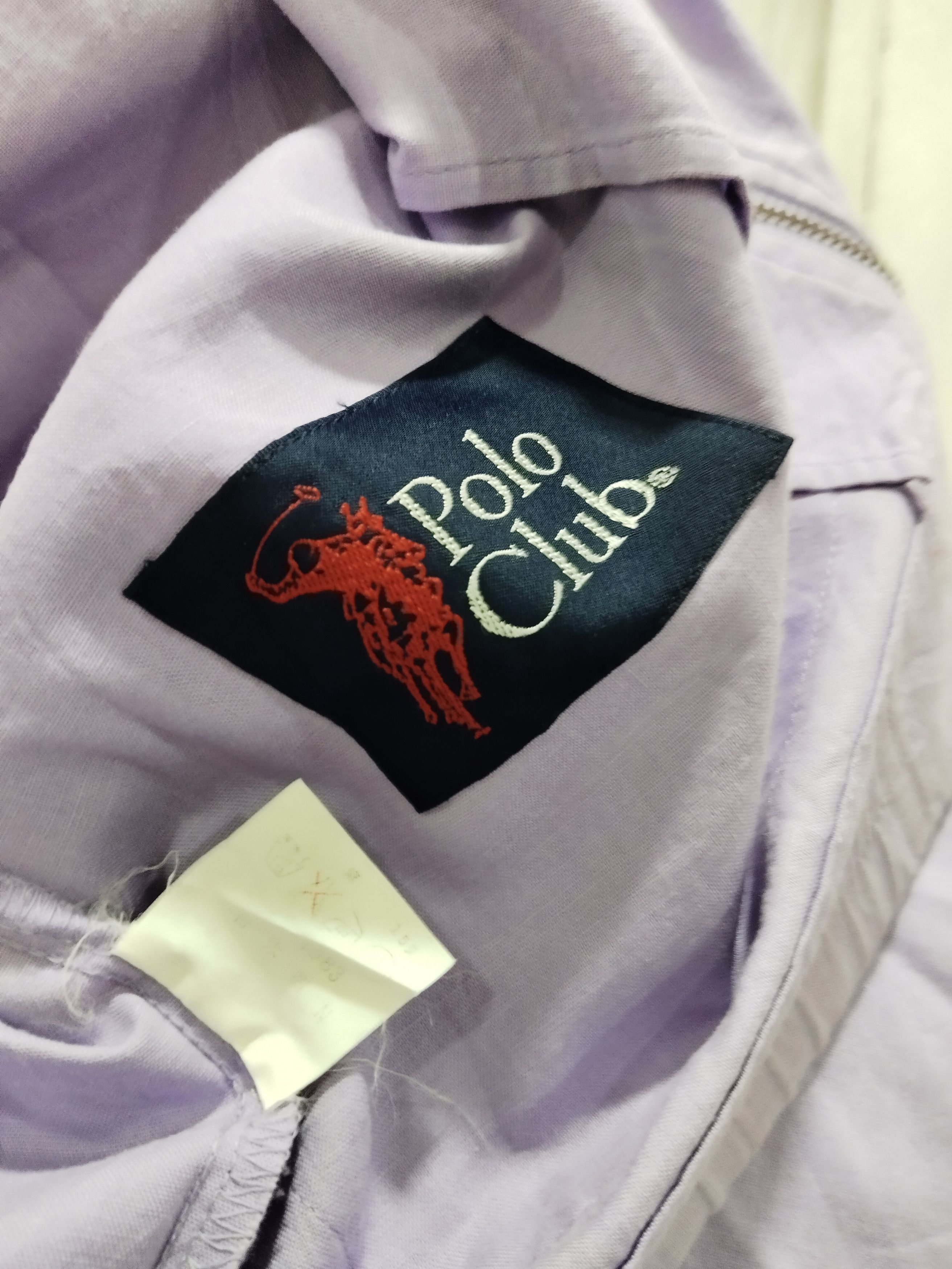 Polo Ralph Lauren × U.S. Polo Assn. × Vintage Polo Club Cotton Zipper Light Jacket Size US L / EU 52-54 / 3 - 4 Thumbnail