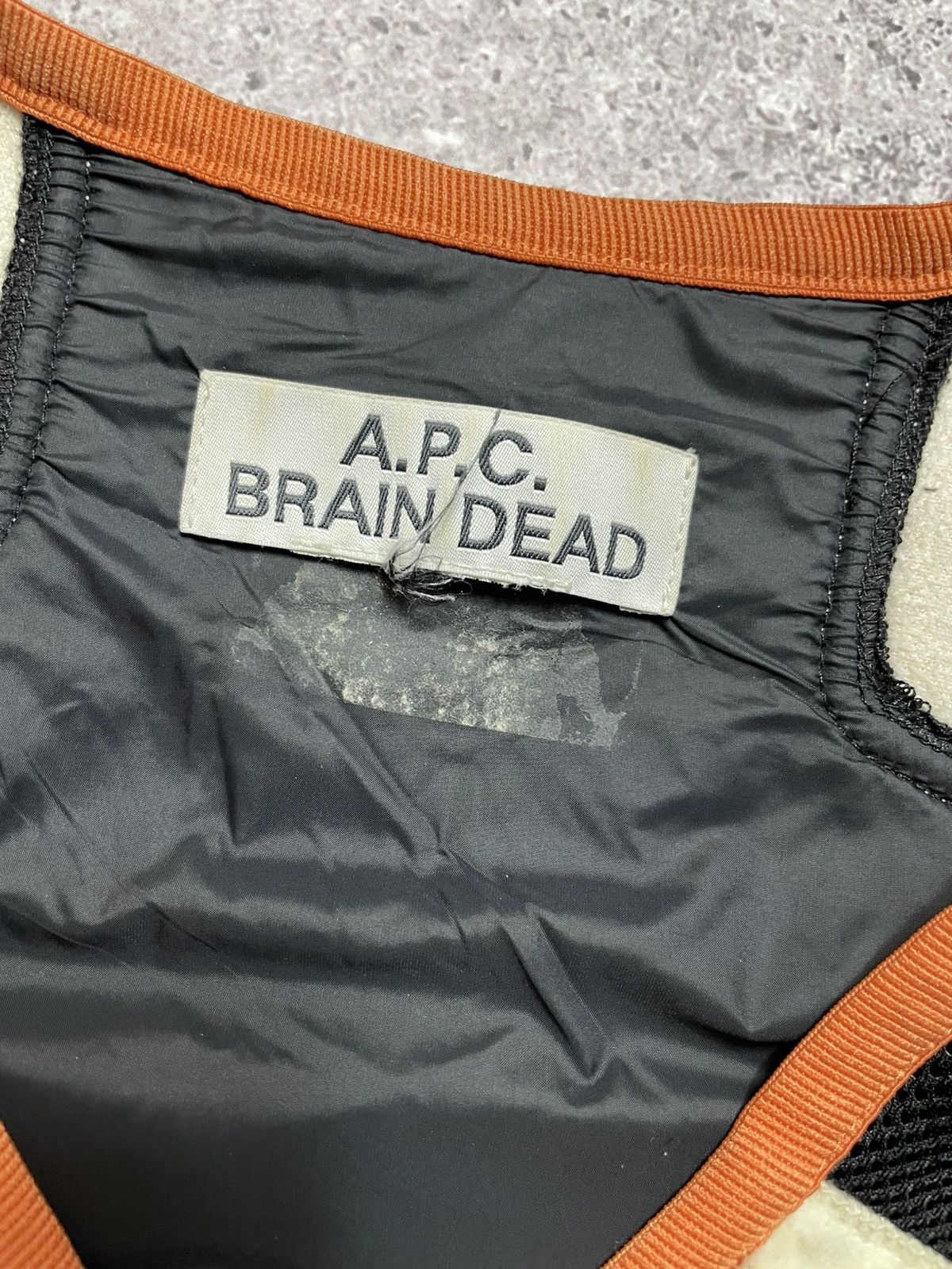 A.P.C. × Brain Dead A.P.C. x Brain Dead Future Shock Sherpa Vest Jo Gile Fleece Size US S / EU 44-46 / 1 - 3 Thumbnail