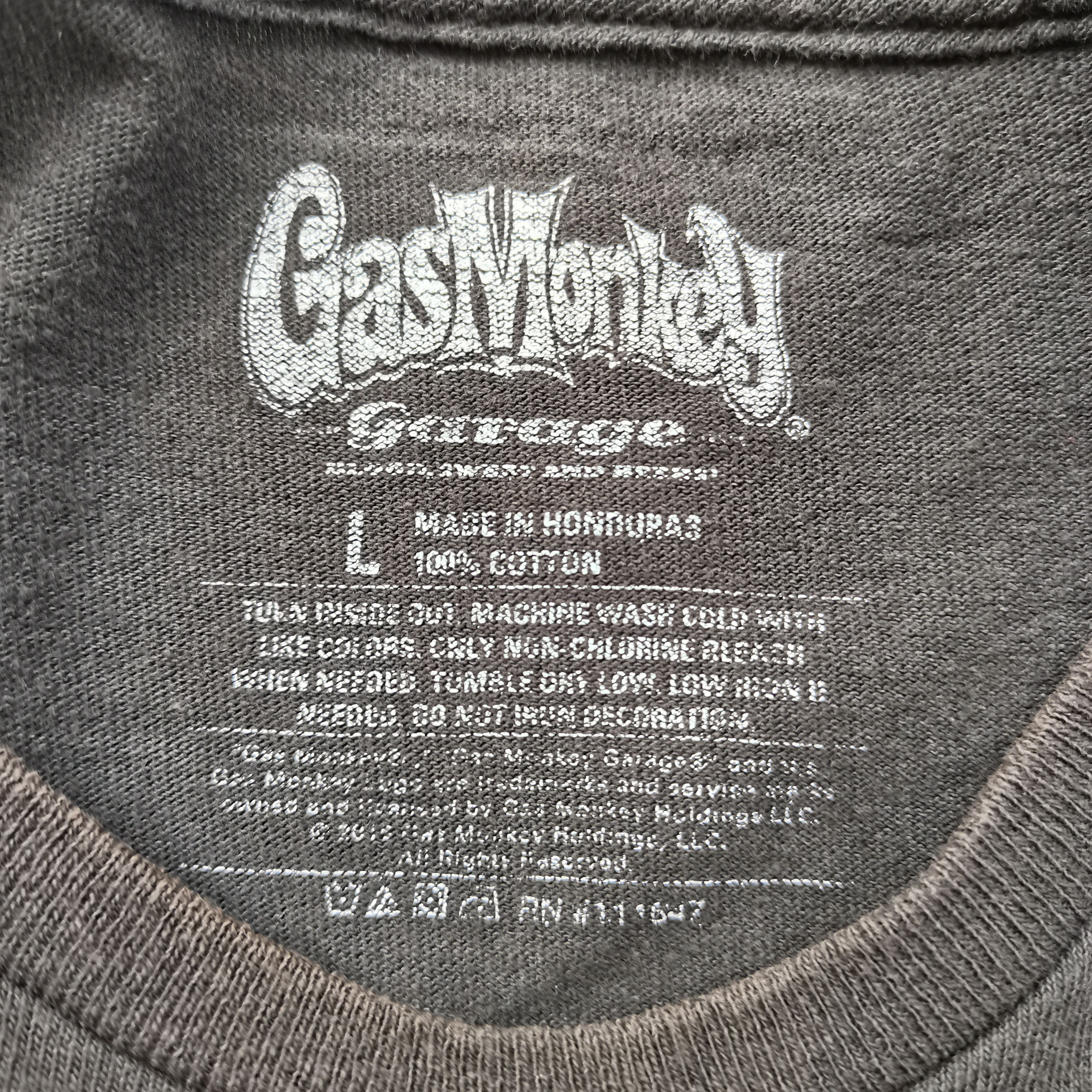 GAS × Vintage Vintage GAS MONKEY GARAGE Black Tee Size US L / EU 52-54 / 3 - 10 Thumbnail