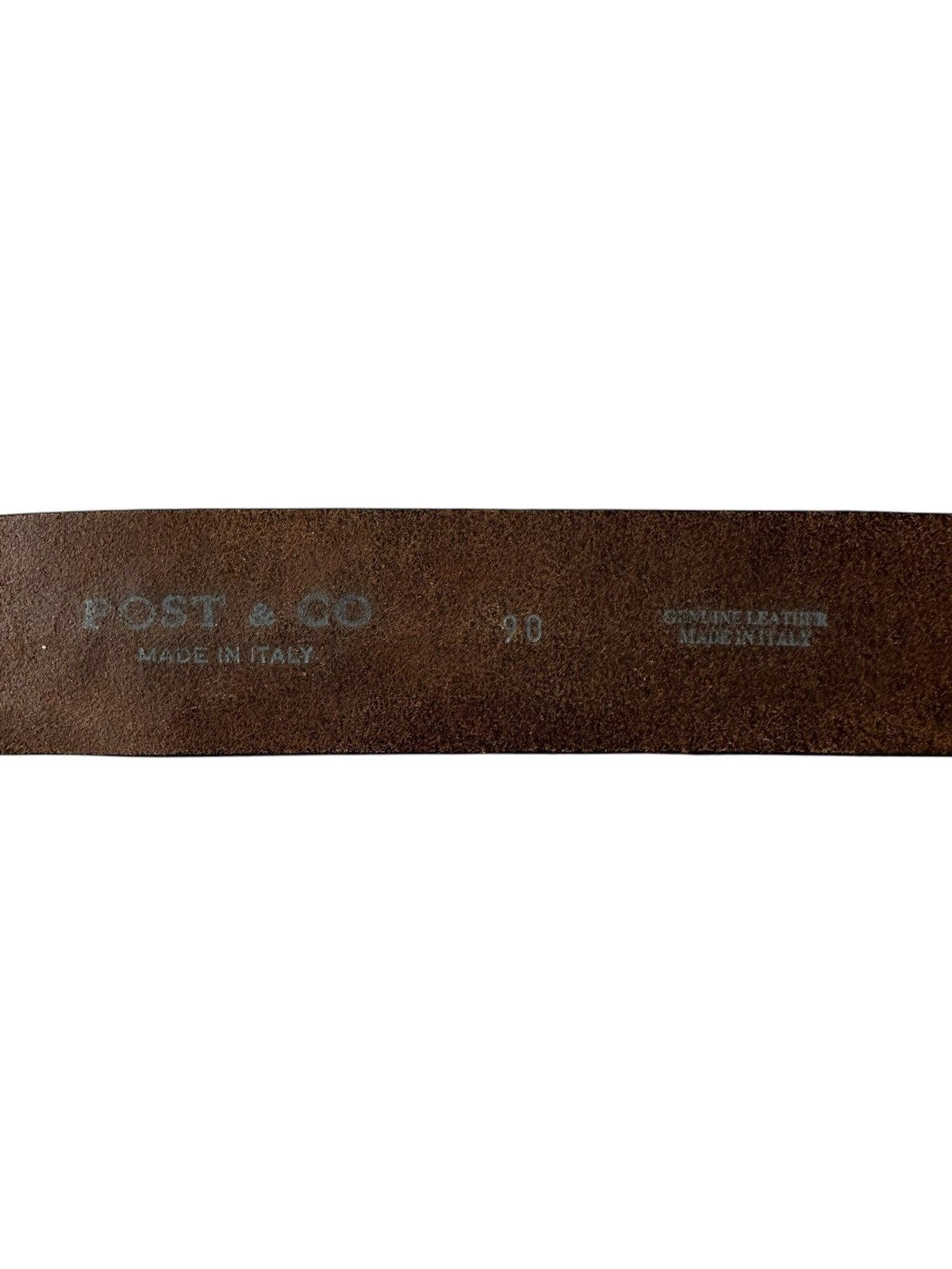 Leather Archive Post & Co. Italian leathers belt Size ONE SIZE - 10 Thumbnail