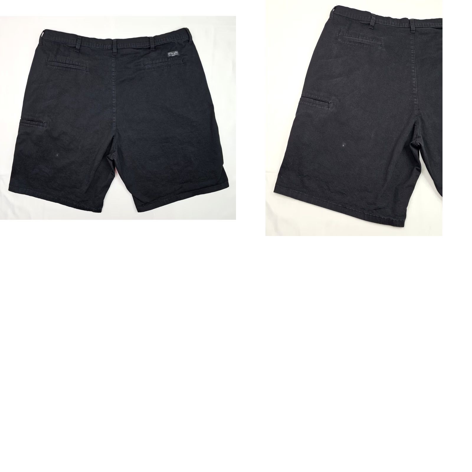 Wrangler Wrangler Black Denim Shorts Men 42 High Rise Relaxed Fit 10 in Inseam Size US 42 / EU 58 - 8 Thumbnail