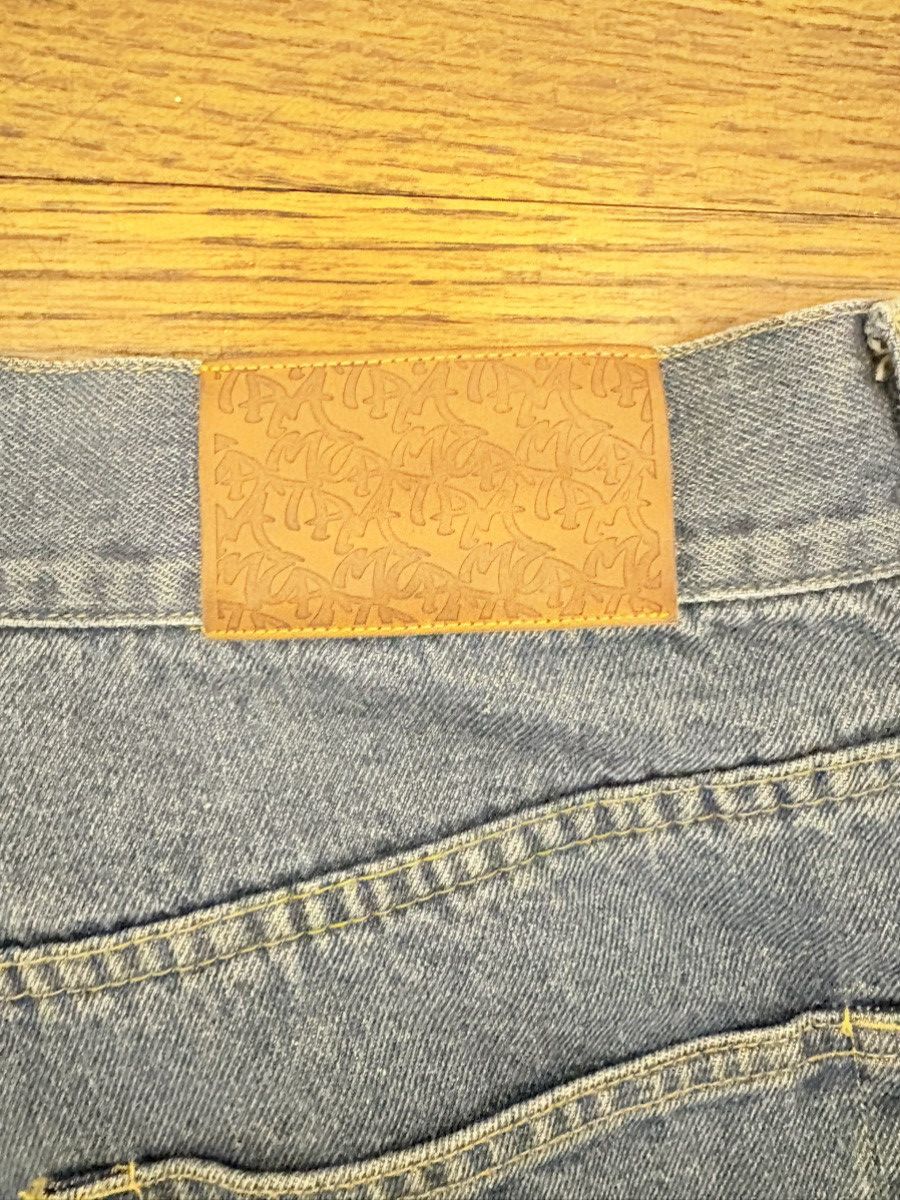 Mertra Mertra baggy light blue jeans with stripe Size US 34 / EU 50 - 6 Thumbnail