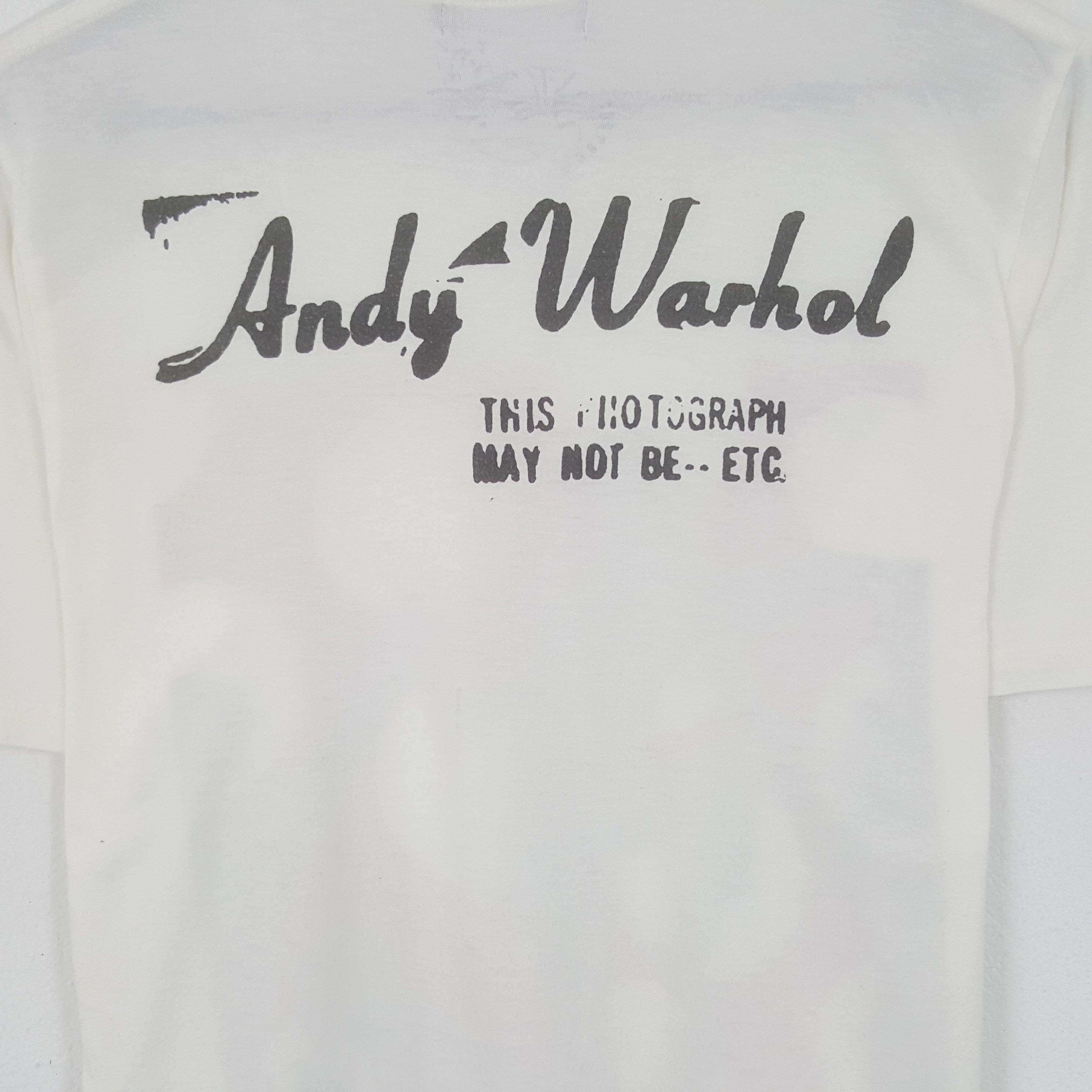 Andy Warhol × Hysteric Glamour × Vintage Vintage Hysteric Glamour x Andy Warhol Tshirt Size US S / EU 44-46 / 1 - 2 Thumbnail