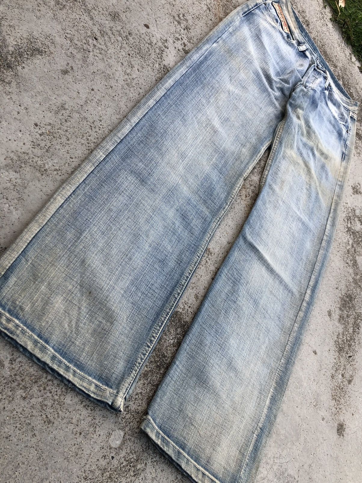 Diesel WIDE LEG RUSTY DENIM BY DIESEL Size US 33 - 7 Thumbnail