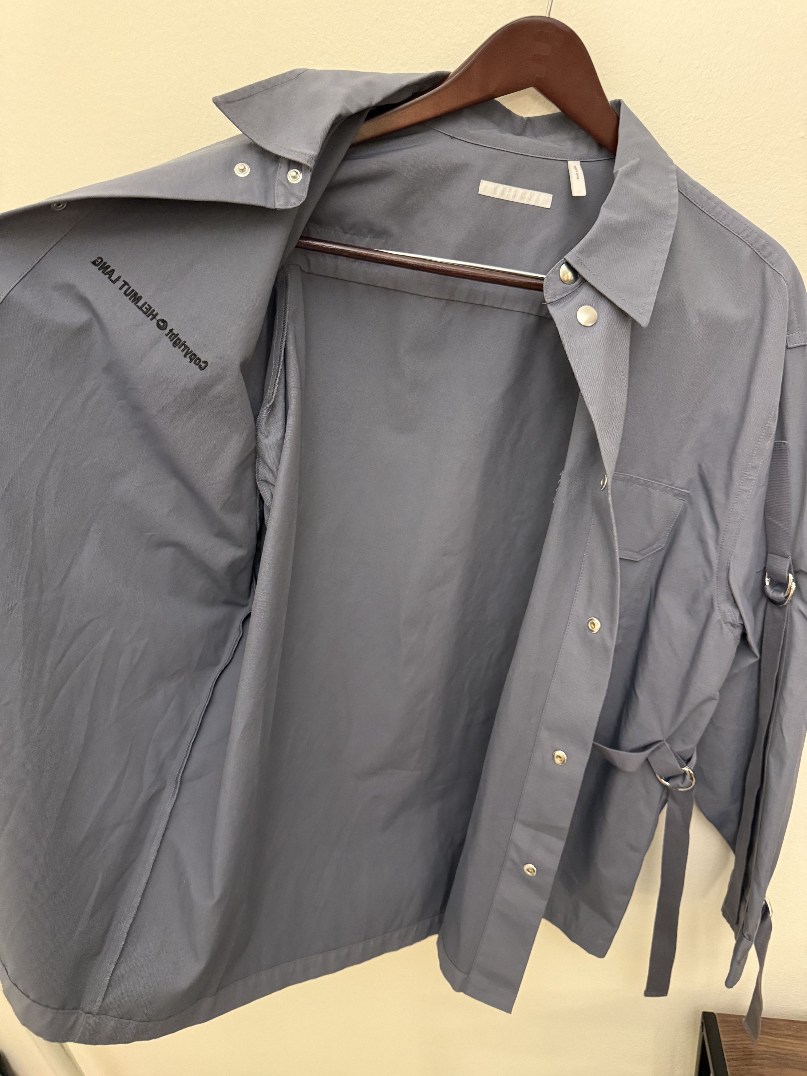 Helmut Lang Tape SnapFront Shirt Utility Jacket Size US M / EU 48-50 / 2 - 4 Thumbnail
