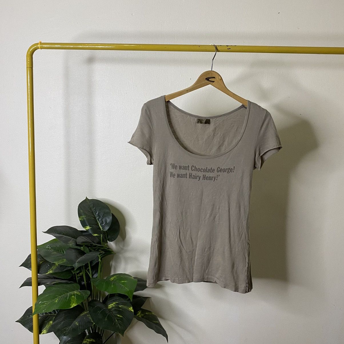 GOA We Want Chocolate George! Women T Shirt Size XS / US 0-2 / IT 36-38 - 3 Thumbnail
