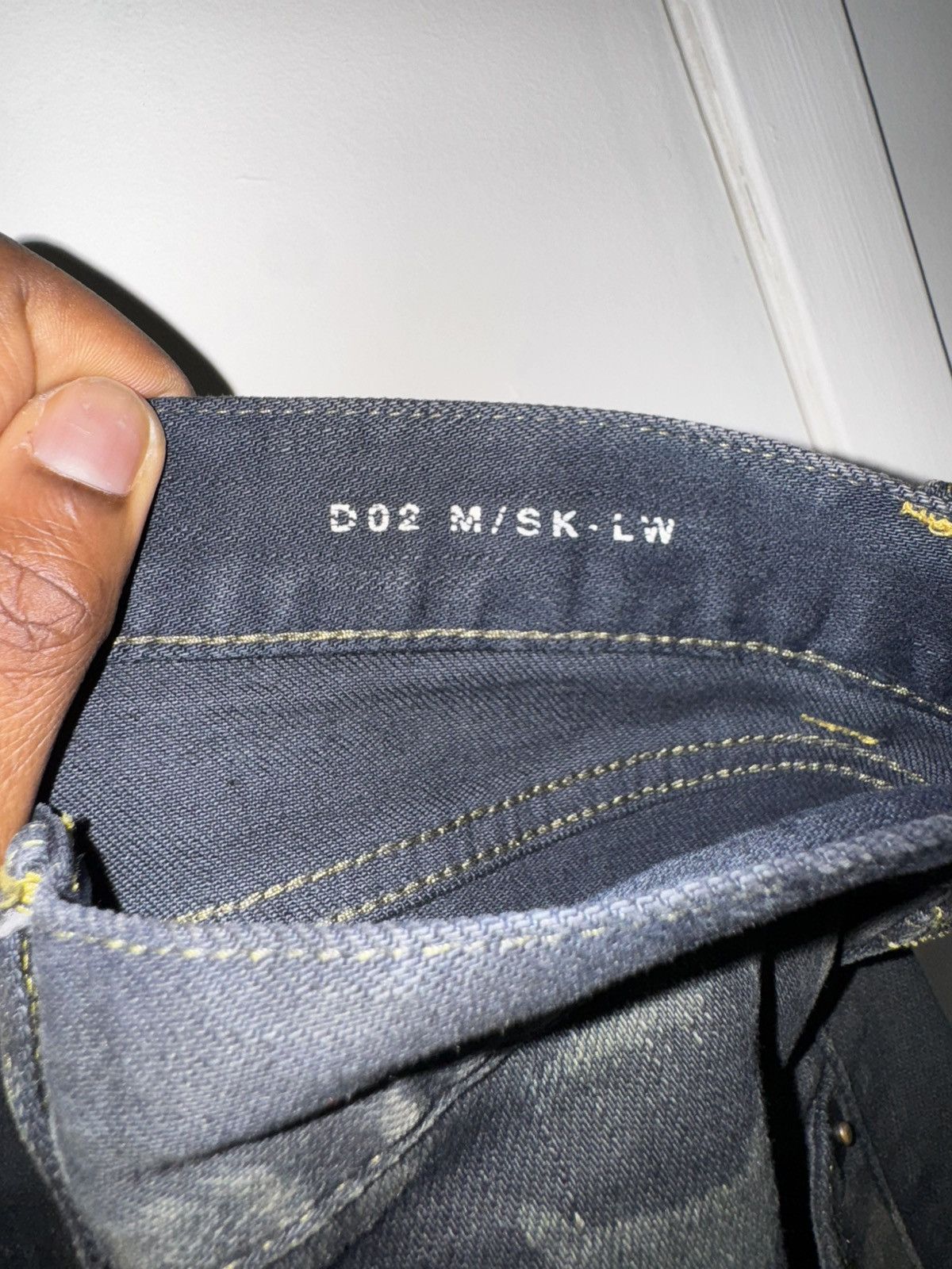 Hedi Slimane × Saint Laurent Paris Runway 2013 MudWash Chain Denim Size US 32 / EU 48 - 3 Thumbnail