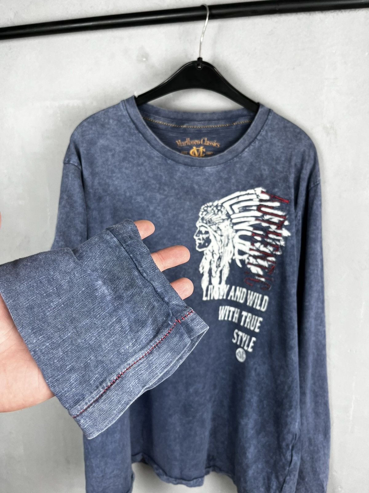 Marlboro Marlboro Classics long sleeve western style vintage Size US L / EU 52-54 / 3 - 7 Thumbnail