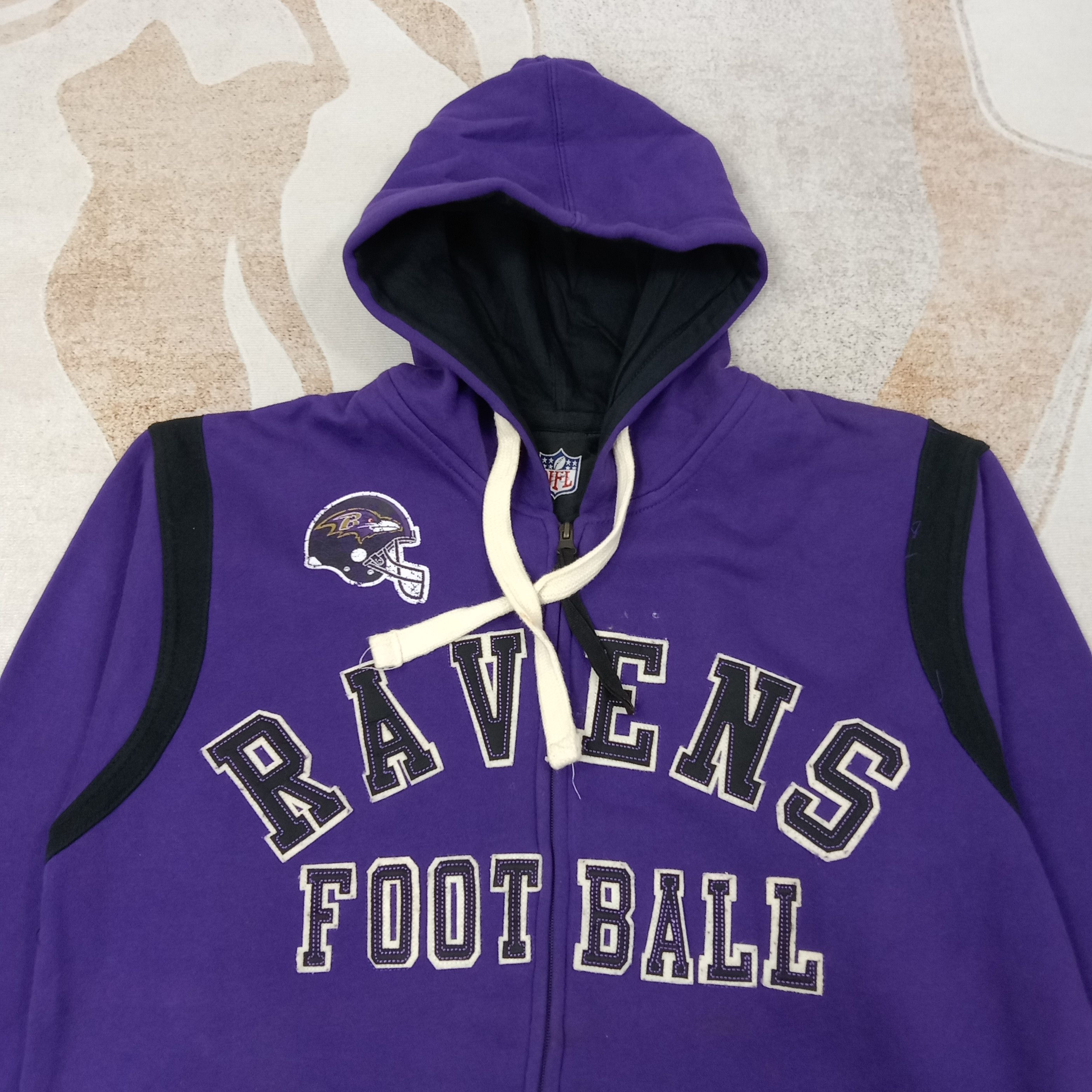 NFL Ravens Football Team NFL Hoodies Jacket C260N26 Size US M / EU 48-50 / 2 - 7 Thumbnail