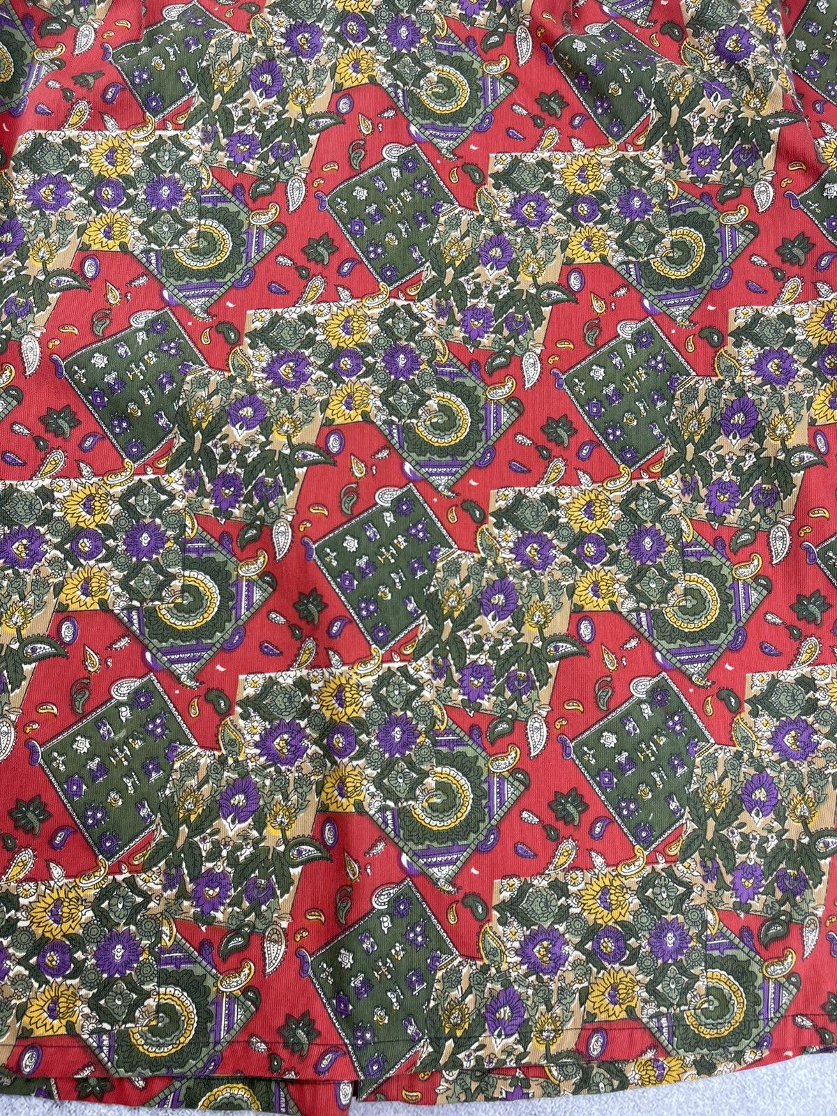 Valentino Vintage Valentino Floral Long Sleeve Short Size 42 Size US XL / EU 56 / 4 - 12 Thumbnail