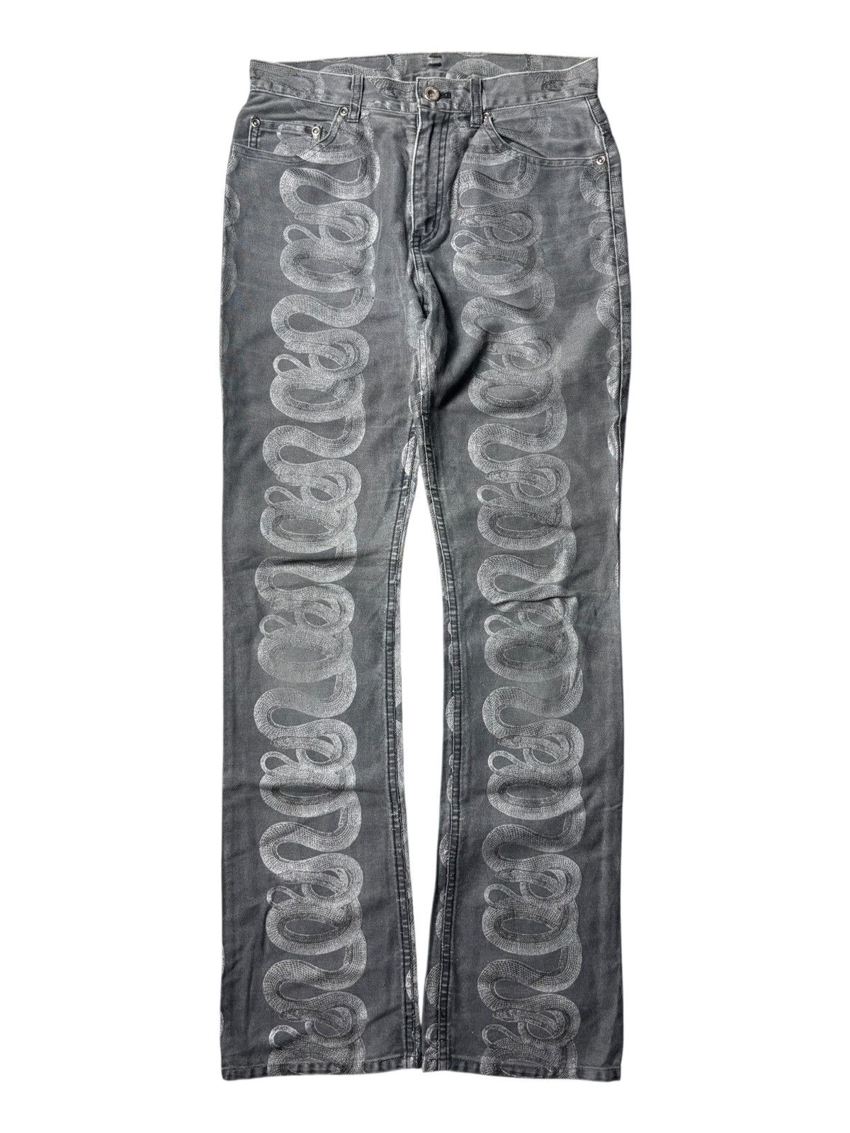 Hysteric Glamour Snake Jeans | Grailed
