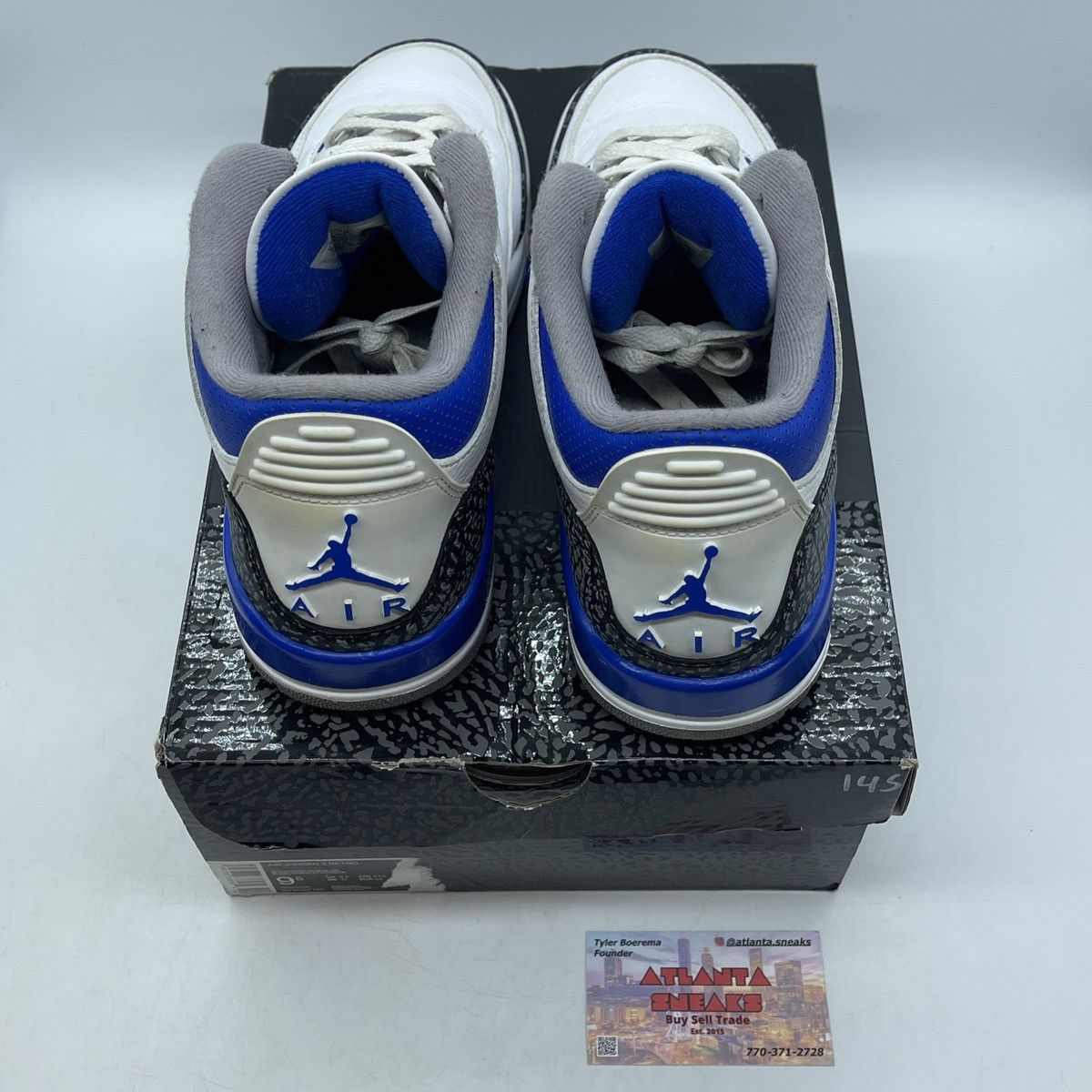 Jordan Brand Air Jordan 3 racer blue Size US 9.5 / EU 42-43 - 6 Thumbnail