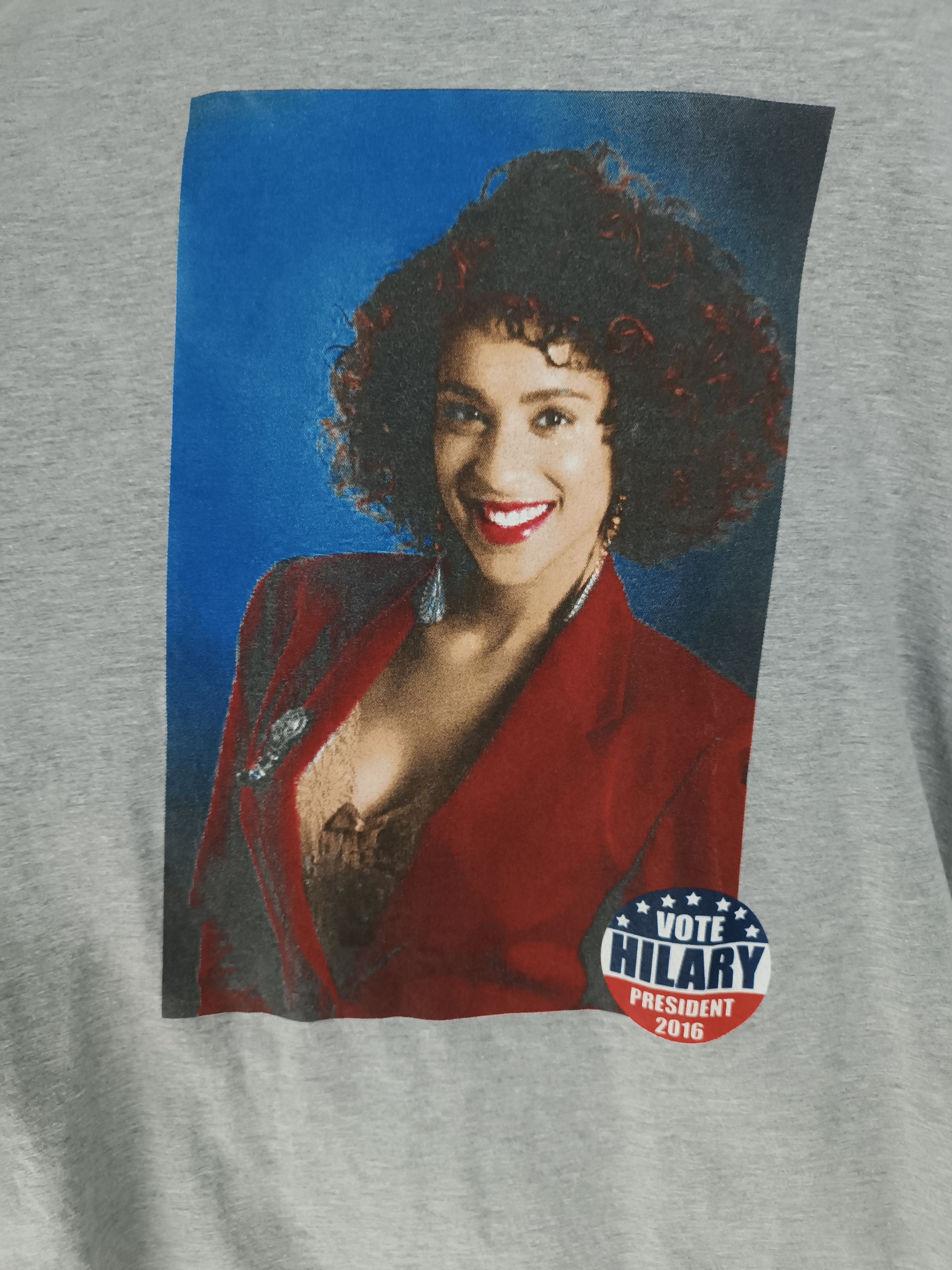 Vintage VINTAGE 2016 VOTE HILLARY ABI OBAMA CAMPAIGN TEE TRUMP ELON Size US L / EU 52-54 / 3 - 11 Thumbnail