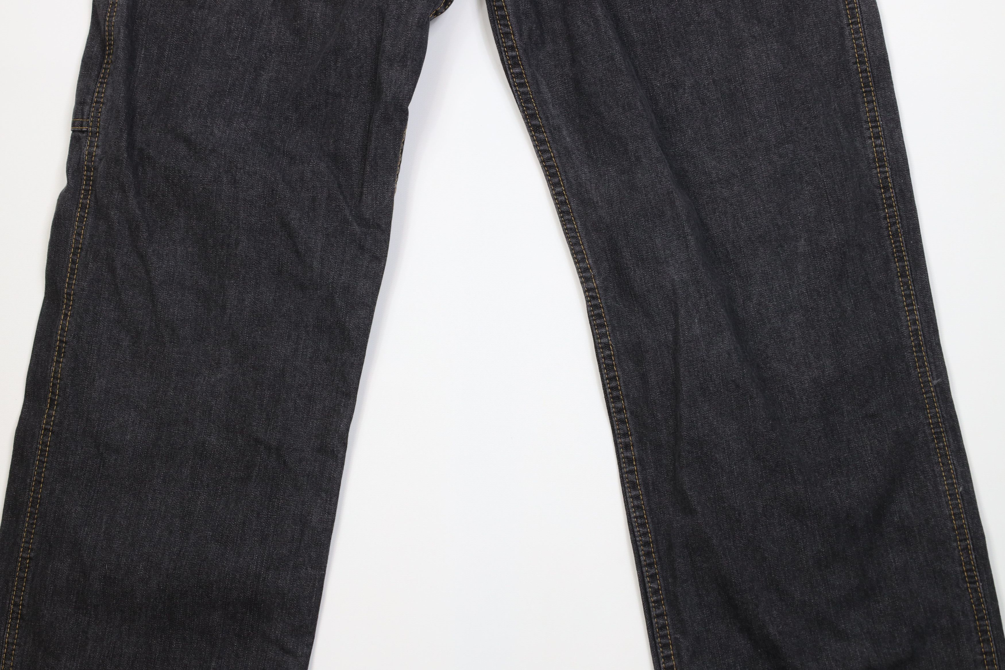 Ralph Lauren Vintage 90s Ralph Lauren Wide Leg Carpenter Jeans Black Size US 34 / EU 50 - 3 Thumbnail
