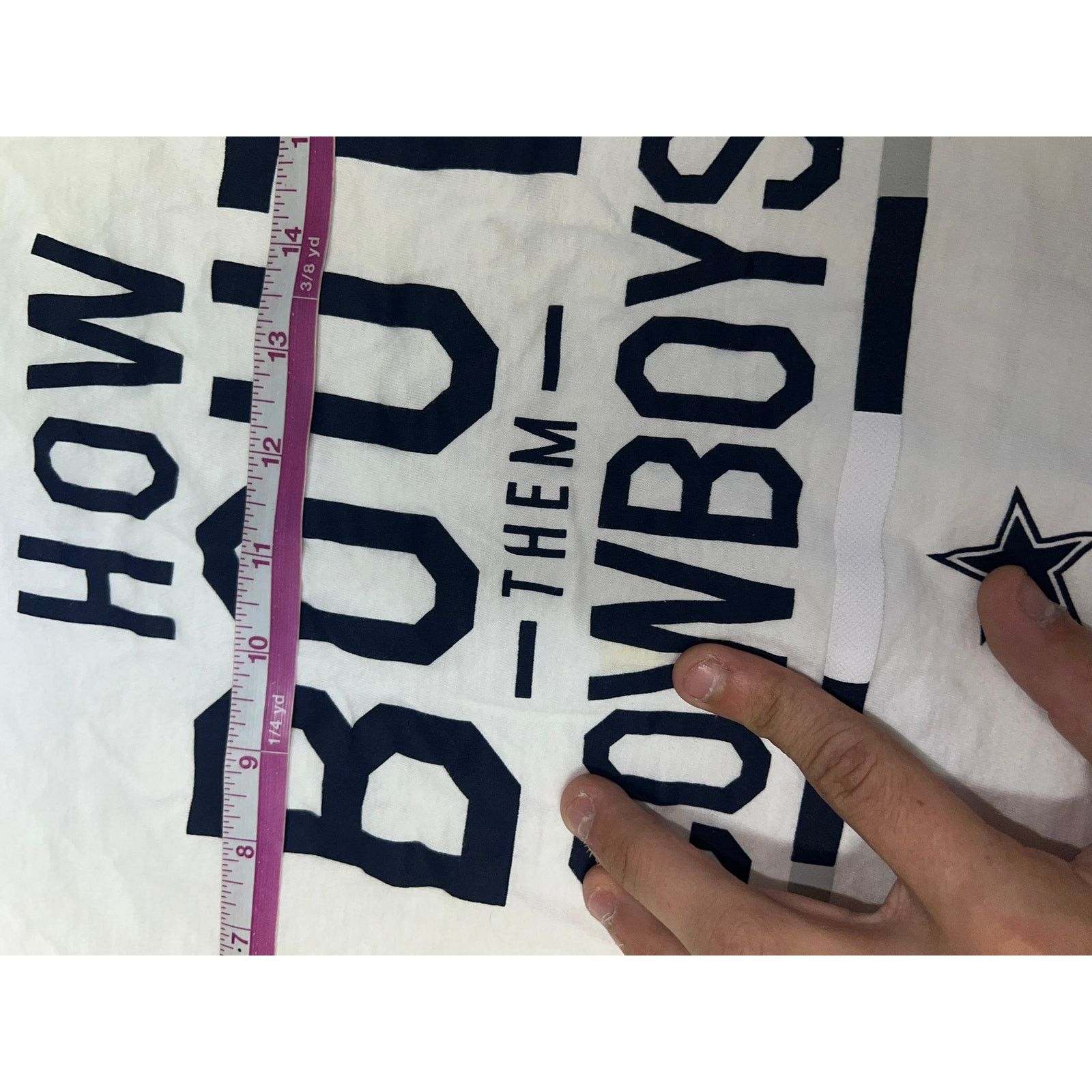 Nike Womens Nike Dallas Cowboys Shirt How Bout Them Cowboys NFL 2 Size XXL / US 16-18 / IT 52-54 - 8 Thumbnail