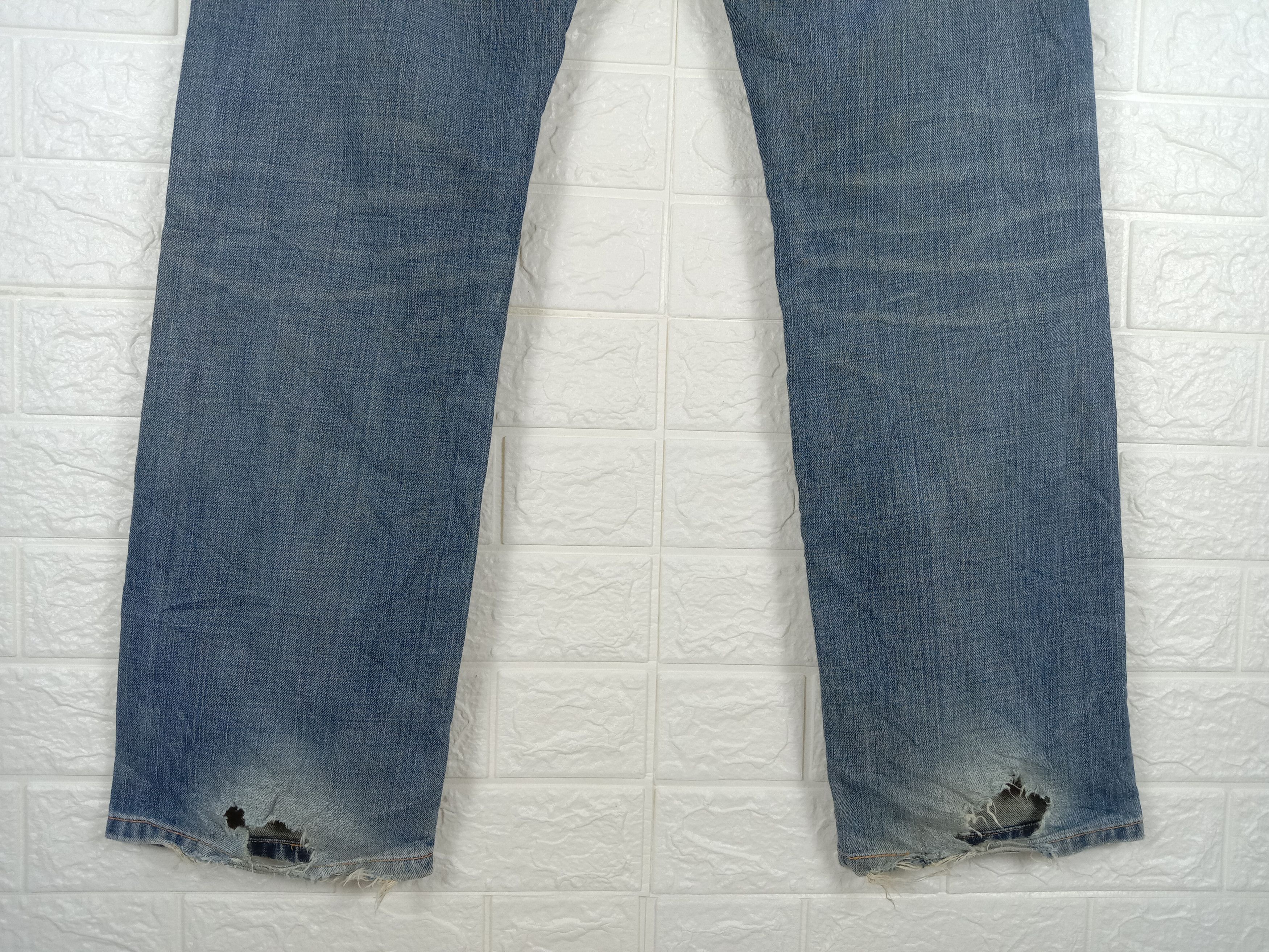 Levi's Vintage Levi's Red Jeans Earth Tone Slim Straight Denim Size US 31 - 8 Thumbnail