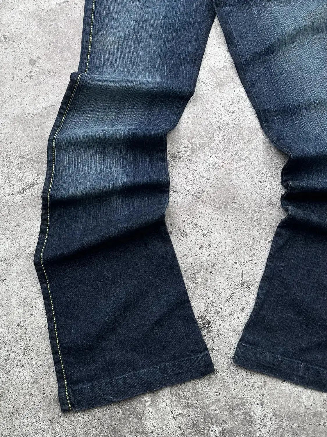 Japanese Brand Vintage Flare Jeans C556(V438) Size 25" / US 0 / IT 36 - 3 Thumbnail