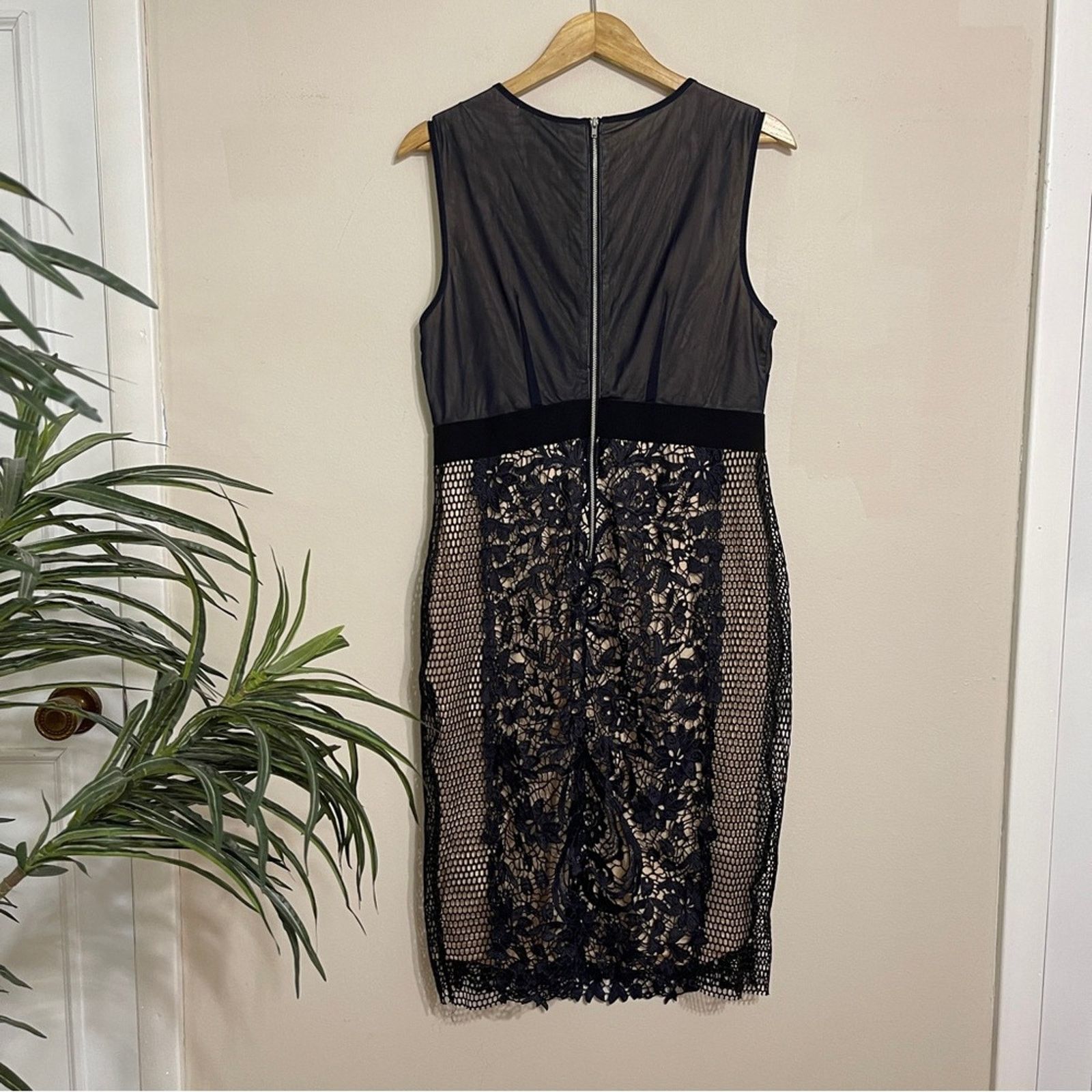 Other LANE BRYANT Embroidered Lace Overlay Midi Dress Size XL / US 12-14 / IT 48-50 - 3 Thumbnail