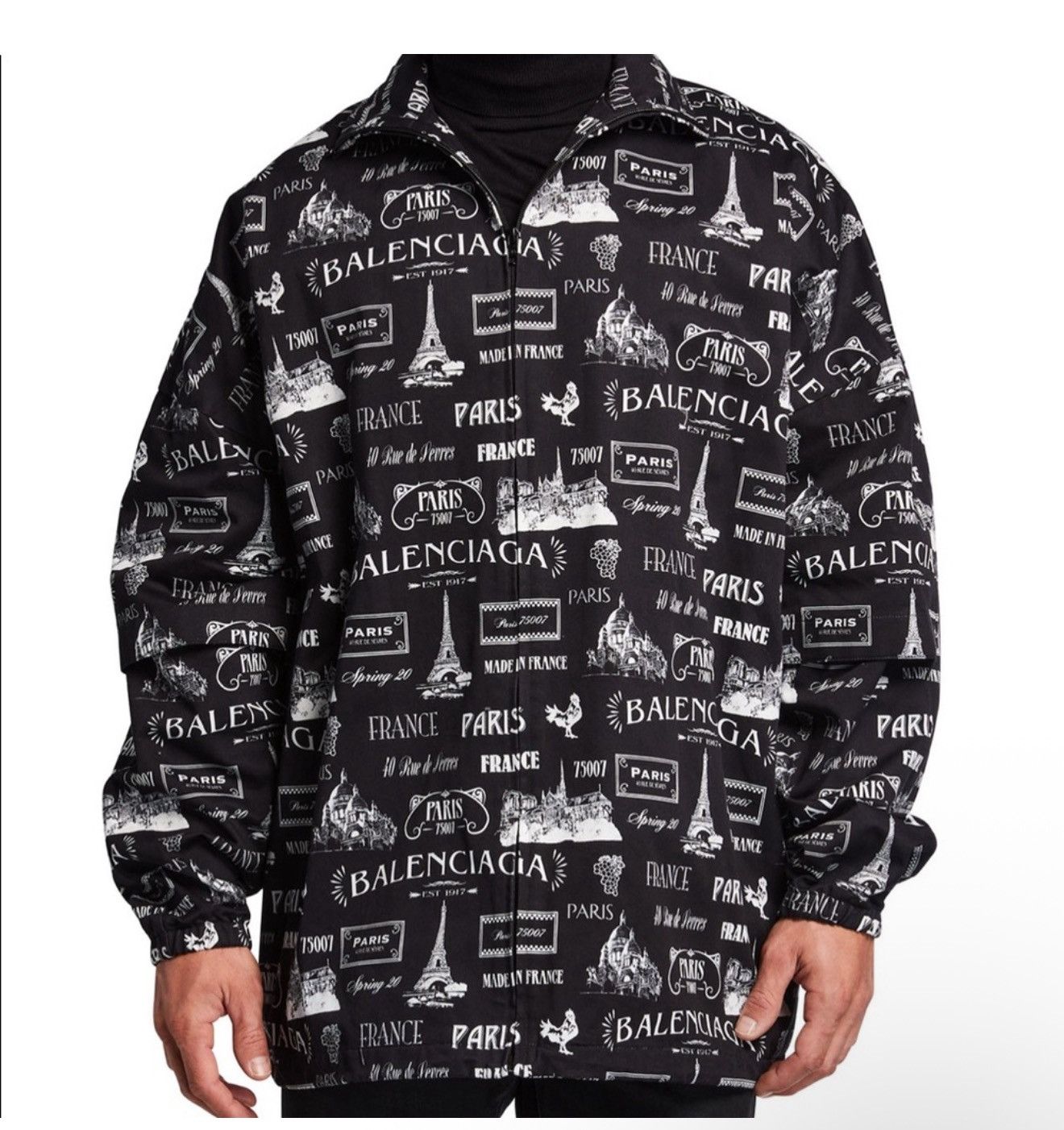 Balenciaga Black light balenciaga jacket Size US M / EU 48-50 / 2 - 3 Thumbnail