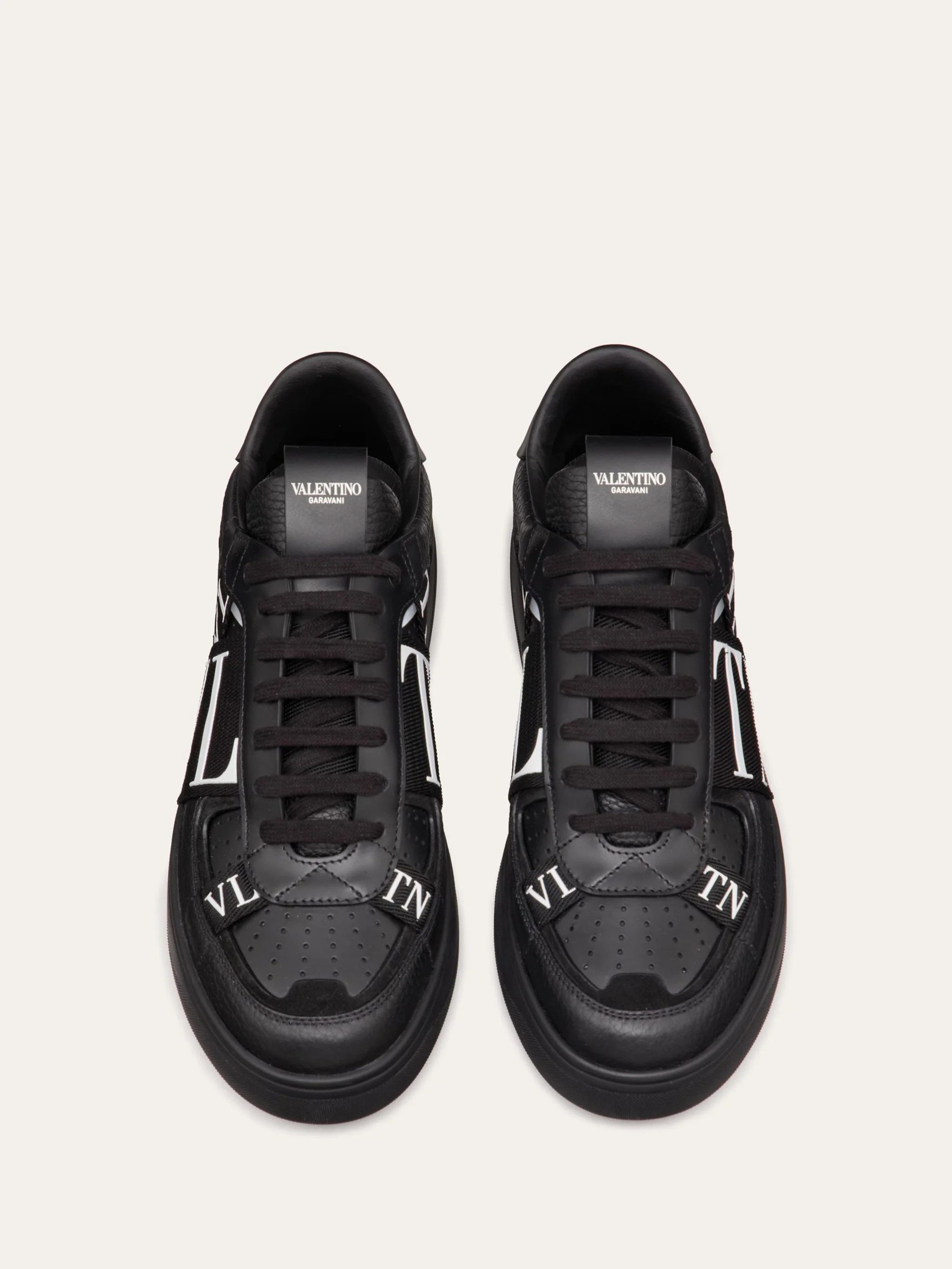 Valentino o1s22i1n1224 VLTN Low-Top Sneakers in Black Size US 8 / EU 41 - 4 Thumbnail