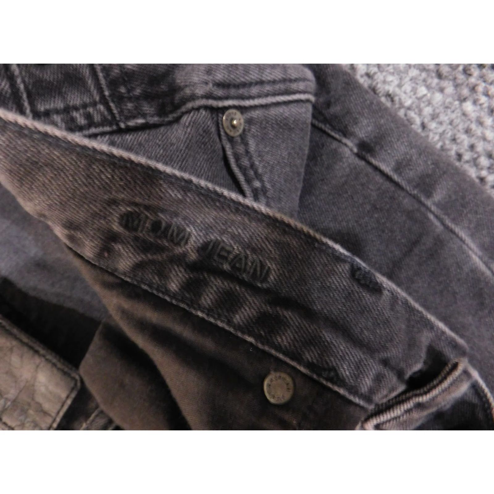 Vintage VINTAGE American Eagle Mom Jeans Womens 8 Short Black High Rise Tapered 90s Style Denim Size 30" / US 8 / IT 44 - 5 Thumbnail