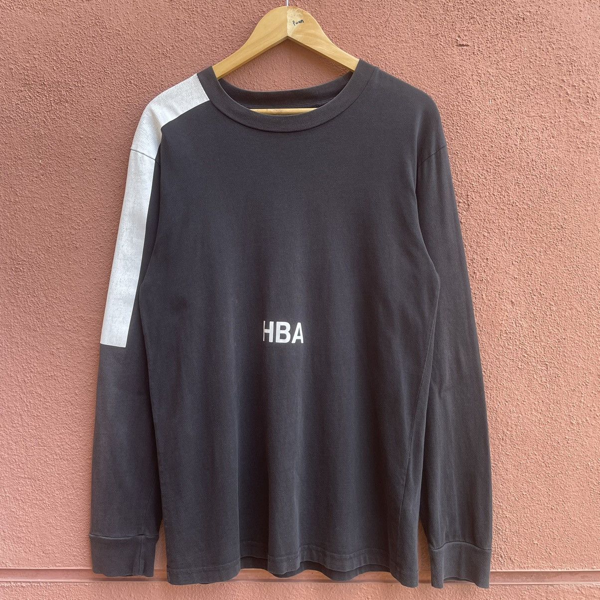 image of Hood By Air Playboi Carti HBA Tee Shirt in Black/White, Men's (Size Small)