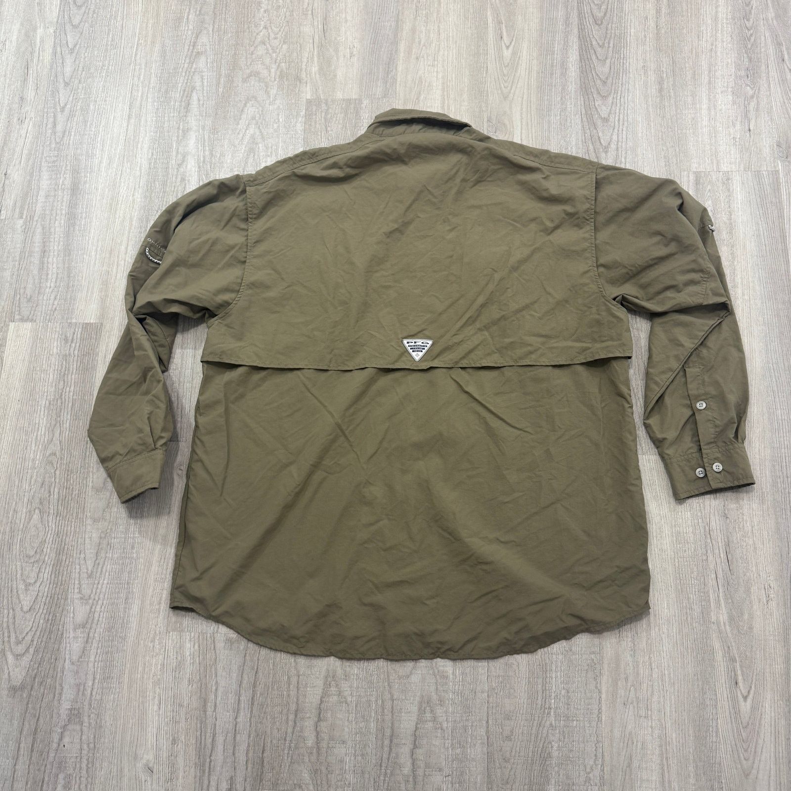 Columbia Columbia PFG Shirt Men's Extra Large XL Brown Lightweight Size US XL / EU 56 / 4 - 6 Thumbnail