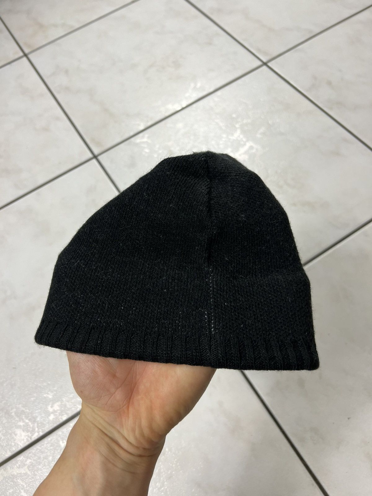 Lacoste Vintage Lacoste y2k knitted crocodile big logo drill beanie Size ONE SIZE - 12 Thumbnail