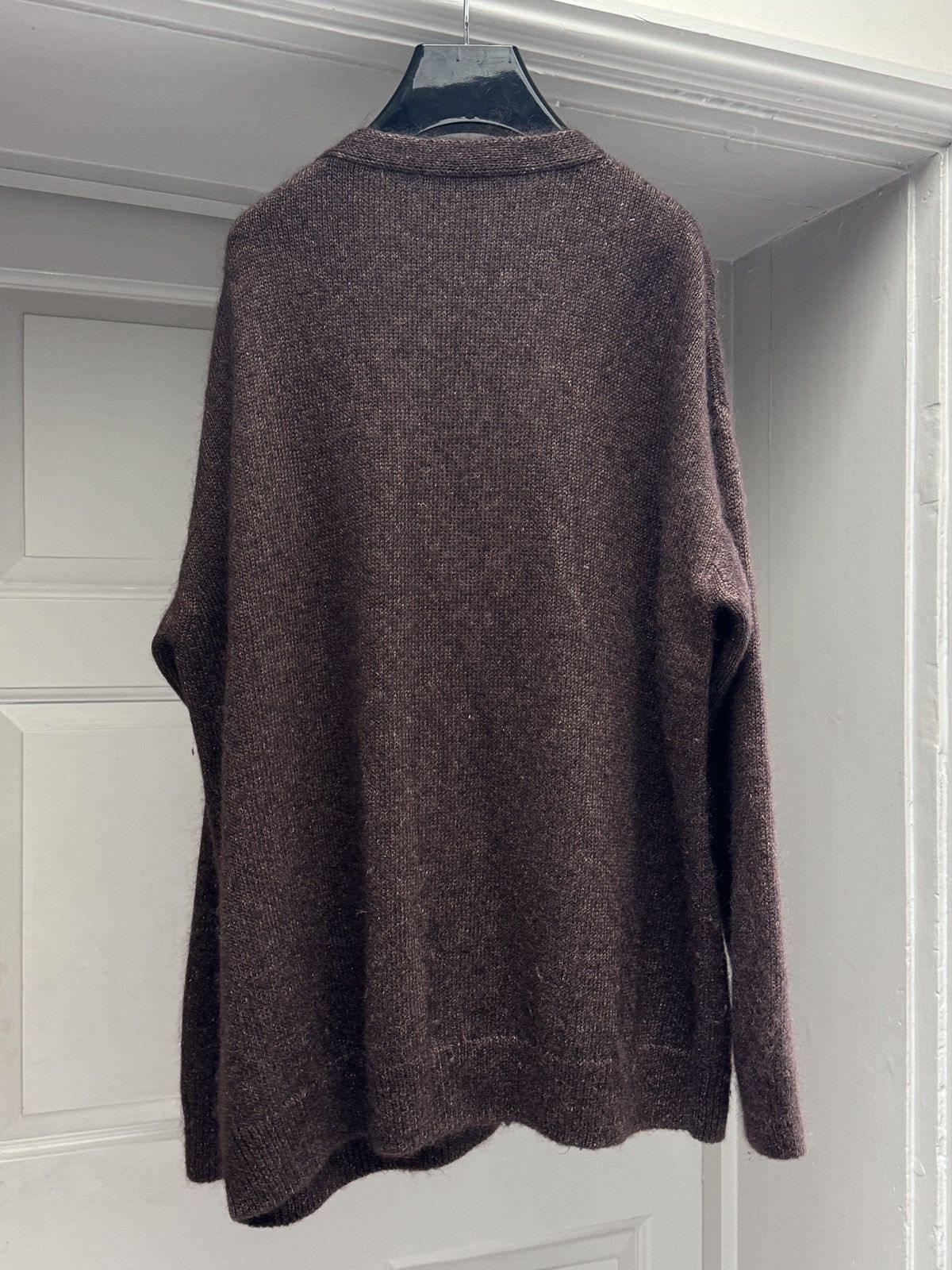 The Row The Row Brown Howser Cardigan in Silk and Mohair size Large Size US L / EU 52-54 / 3 - 5 Thumbnail