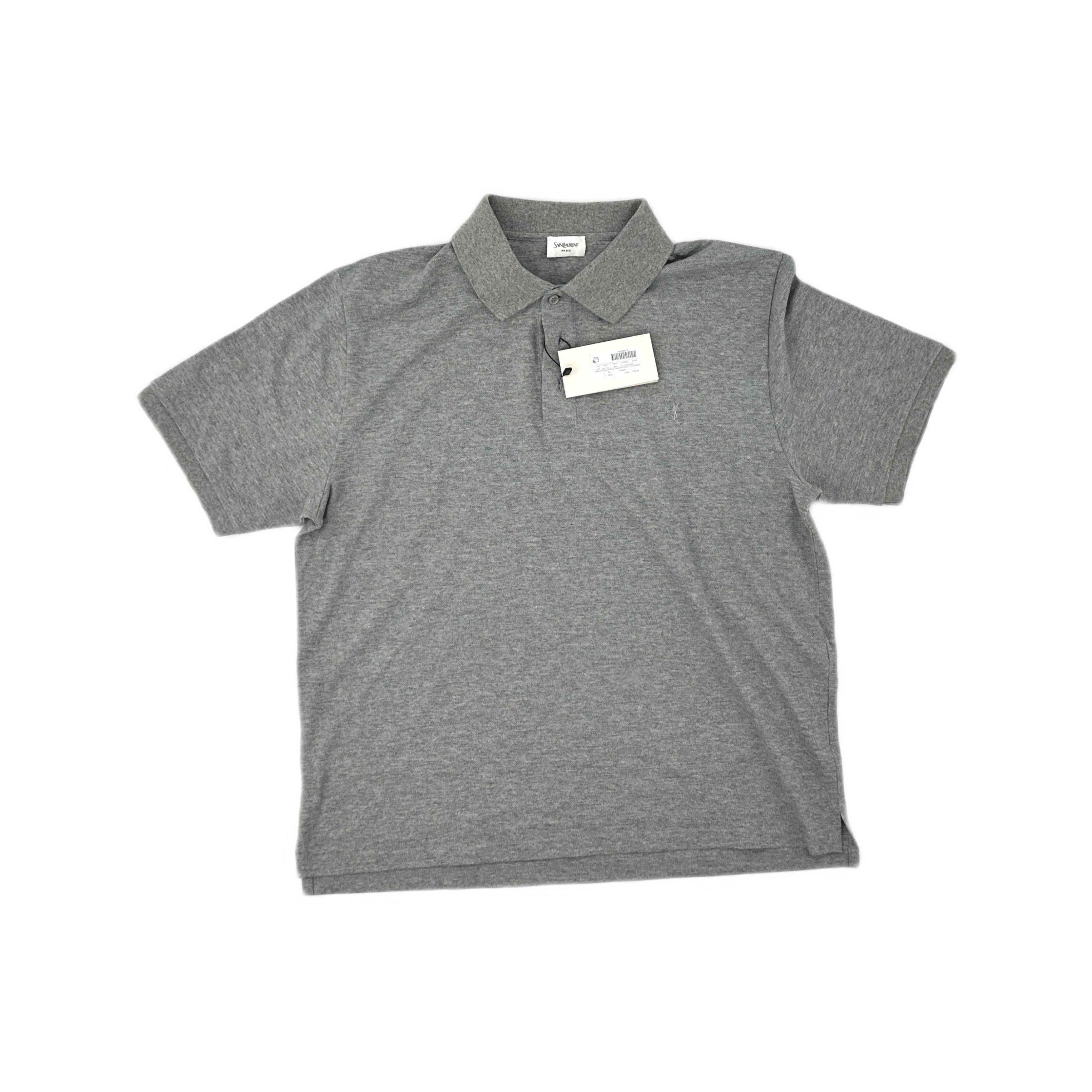 Saint Laurent Paris Saint Laurent Logo Embroidery Polo Shirt Size XXL Size US XXL / EU 58 / 5 - 1 Thumbnail