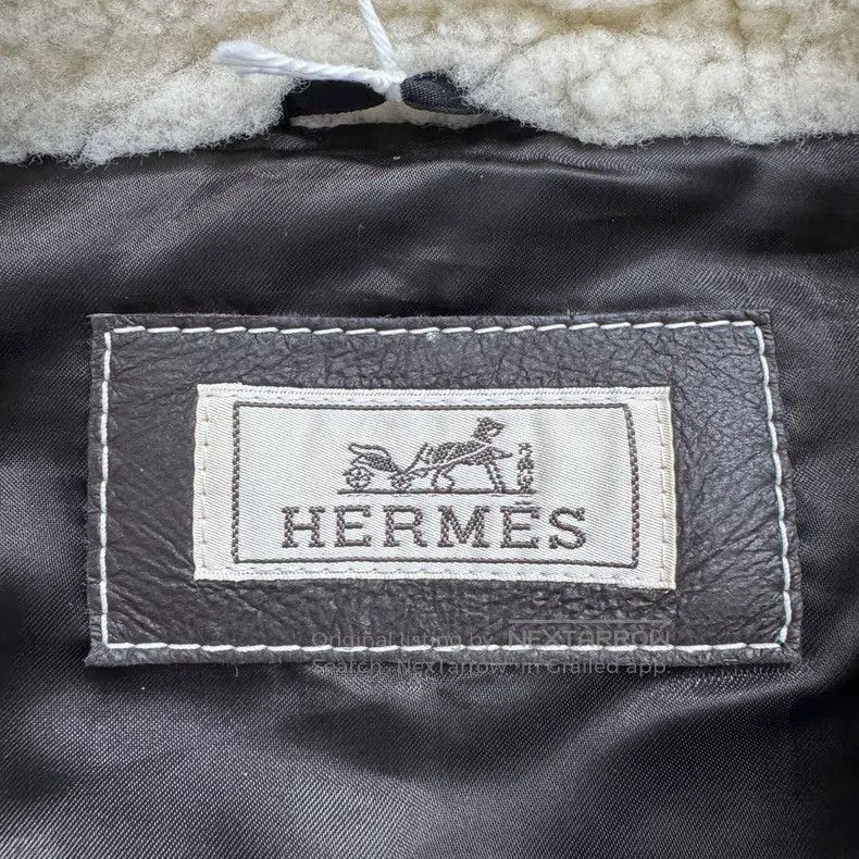 Hermes Hermes Sheepskin and Fur Vest Size US M / EU 48-50 / 2 - 4 Thumbnail