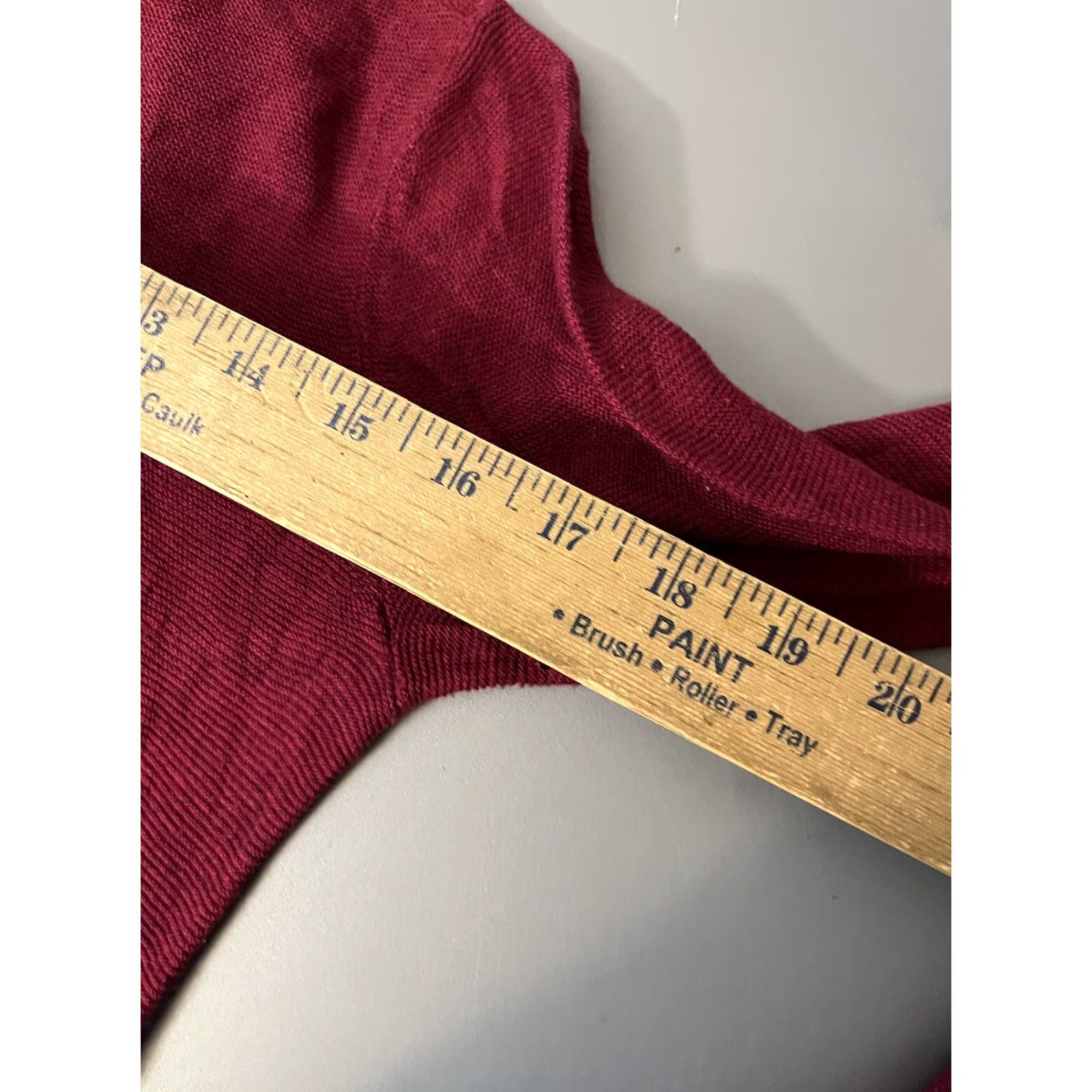 Eileen Fisher VINTAGE Eileen Fisher Silk Blend Tunic Top Womens XS Long Sleeve Maroon Casual Office Wear Oversized Size XS / US 0-2 / IT 36-38 - 6 Thumbnail