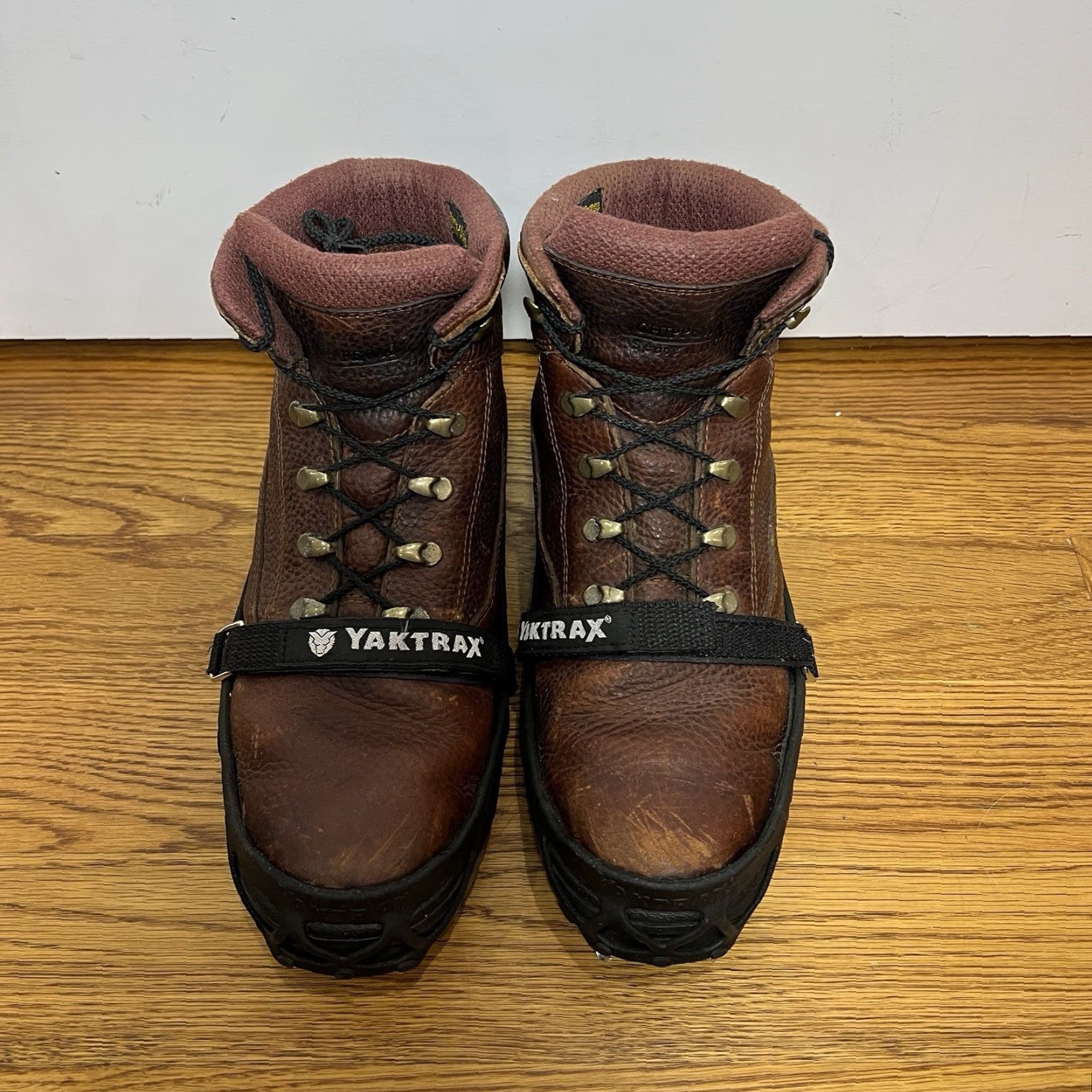 Chippewa Chippewa Sport Utility Boots Men's 11 M Brown Insulated Leather Work Yak Trax Lace Up Mens Size US 11 / EU 44 - 2 Thumbnail