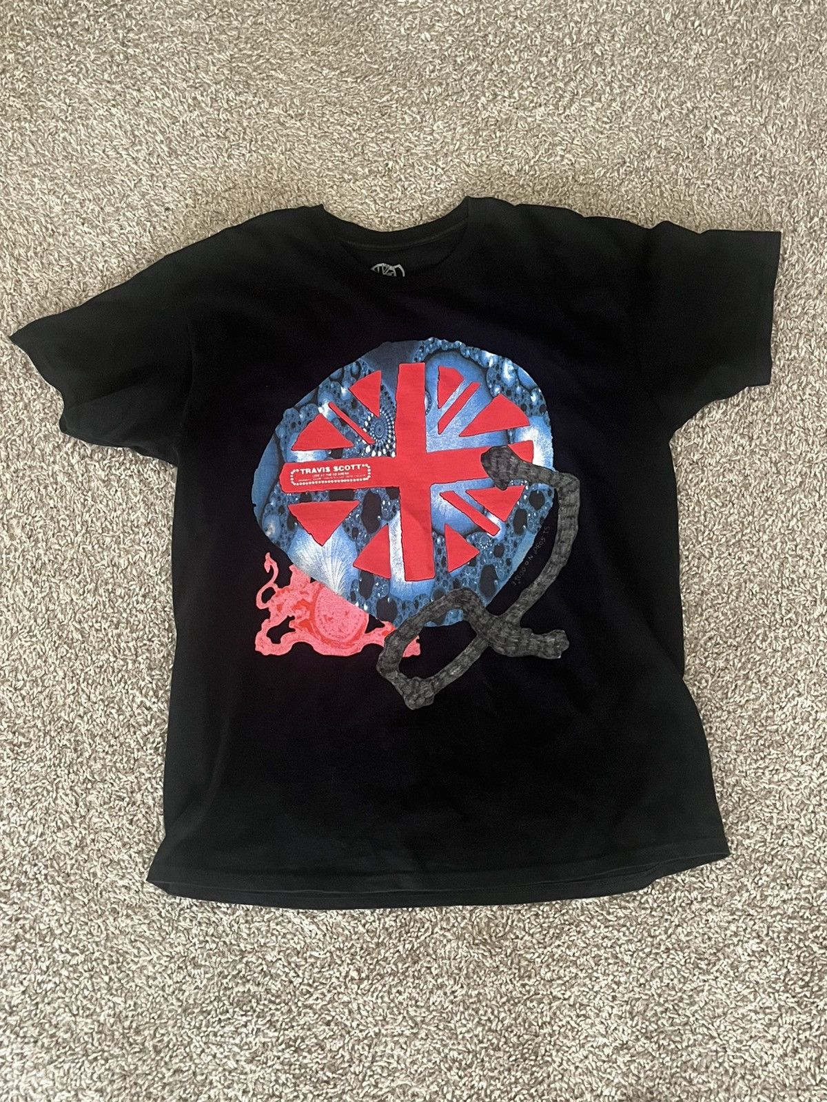 Travis Scott Travis Scott Tour Tee Size US M / EU 48-50 / 2 - 1 Thumbnail