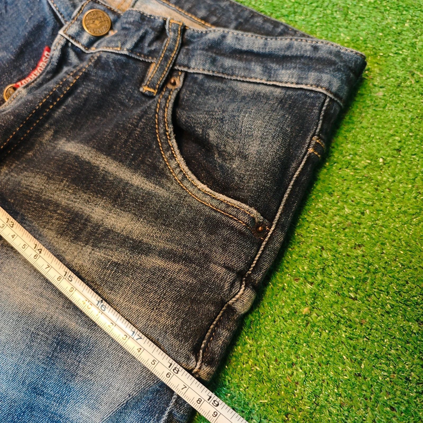 Dsquared2 Dsquared2 Jeans Mens 42 blue slim Canada washed button Size US 42 / EU 58 - 9 Thumbnail