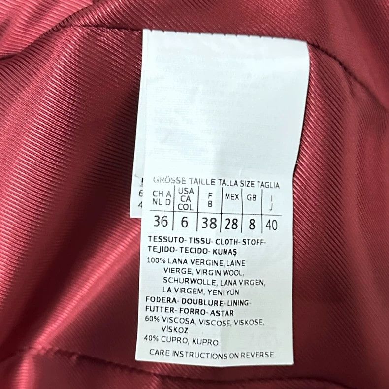 Max Mara Max Mara Red Coat Size M / US 6-8 / IT 42-44 - 4 Thumbnail