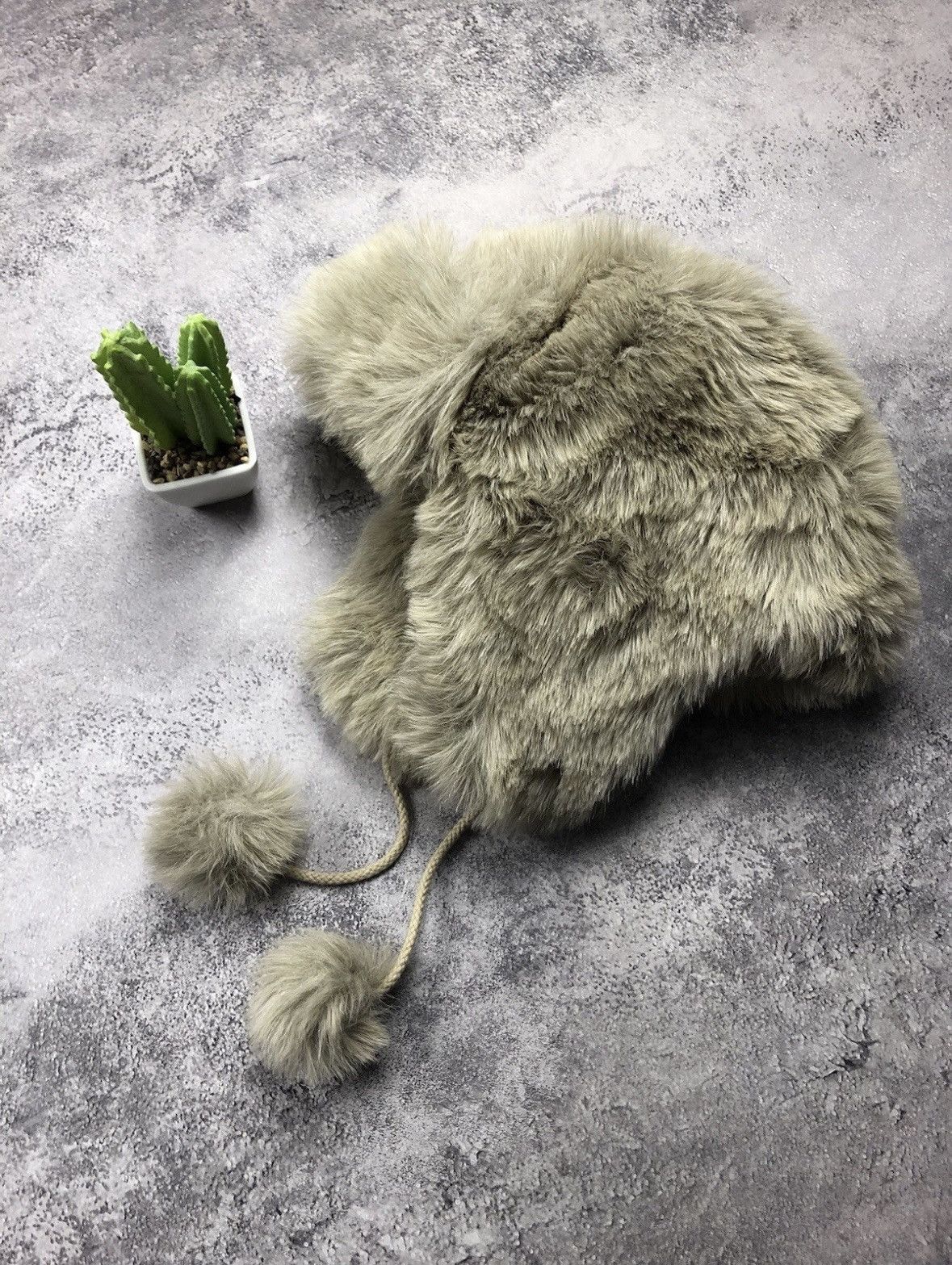 Japanese Brand USHANKA Hat Vintage Full Mohair Streetwear Japans Style Y2k Size ONE SIZE - 1 Thumbnail
